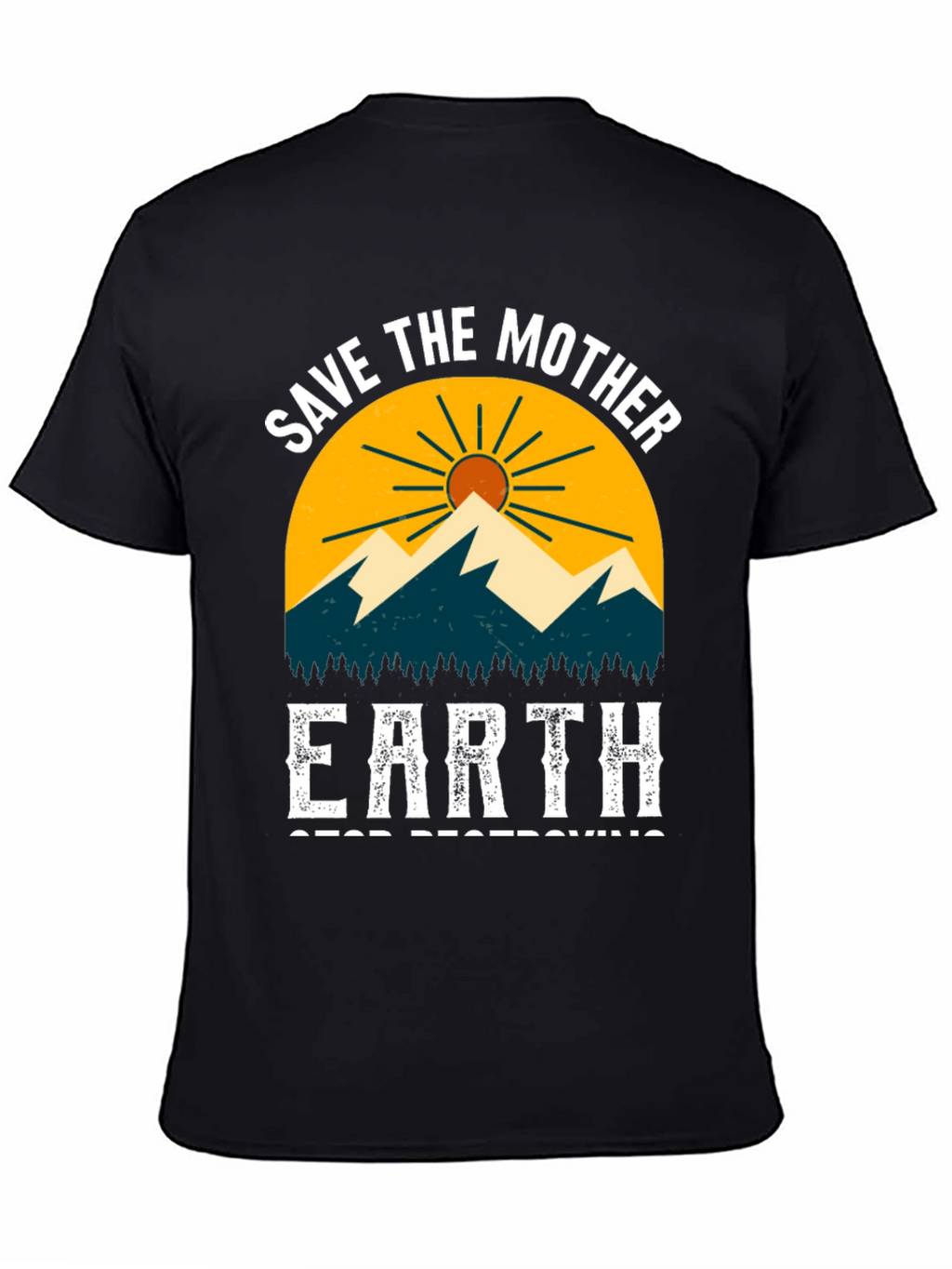 Save the Mother Earth Graphic T-Shirt