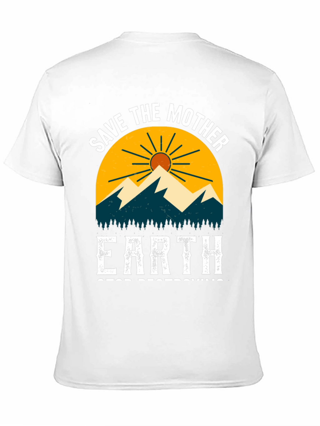 Save the Mother Earth Graphic T-Shirt