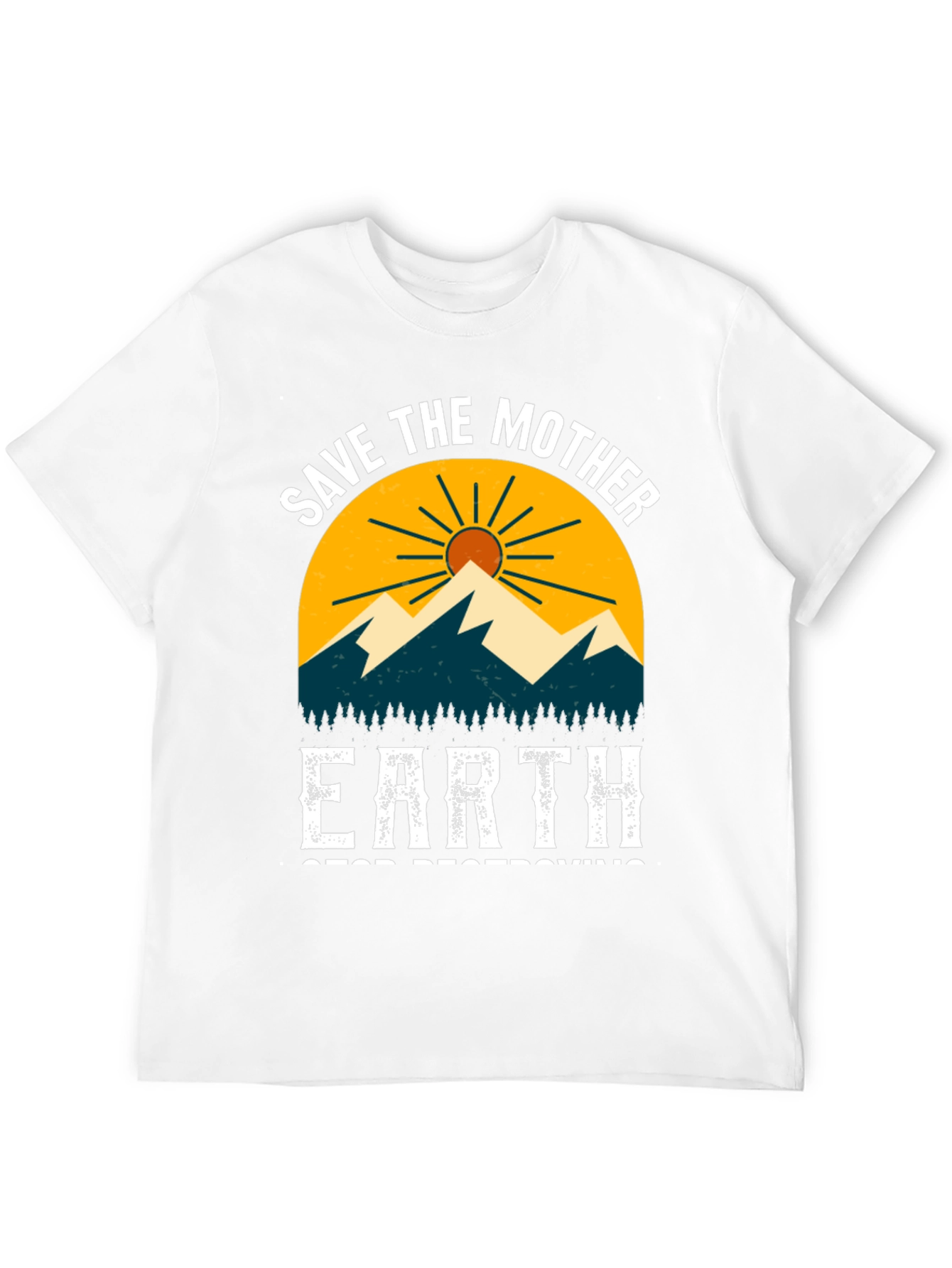 Save the Mother Earth Graphic T-Shirt