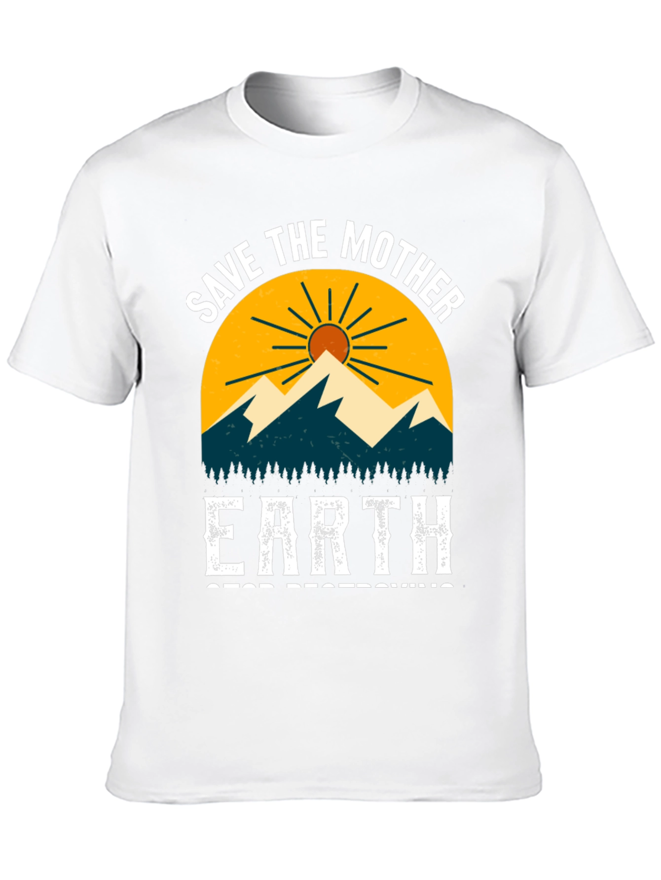 Save the Mother Earth Graphic T-Shirt