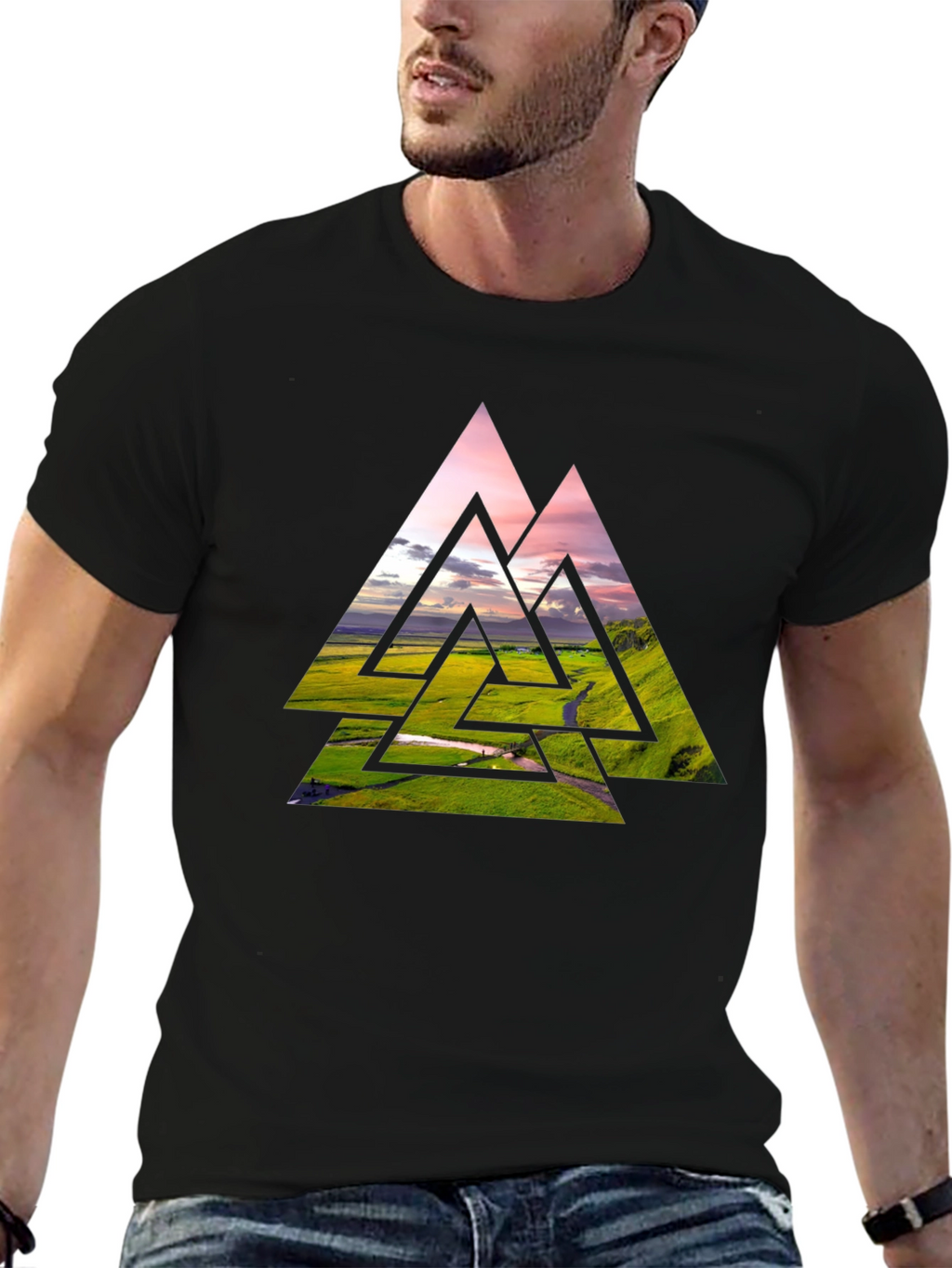 Viking Valhalla T-Shirt - Nature Design