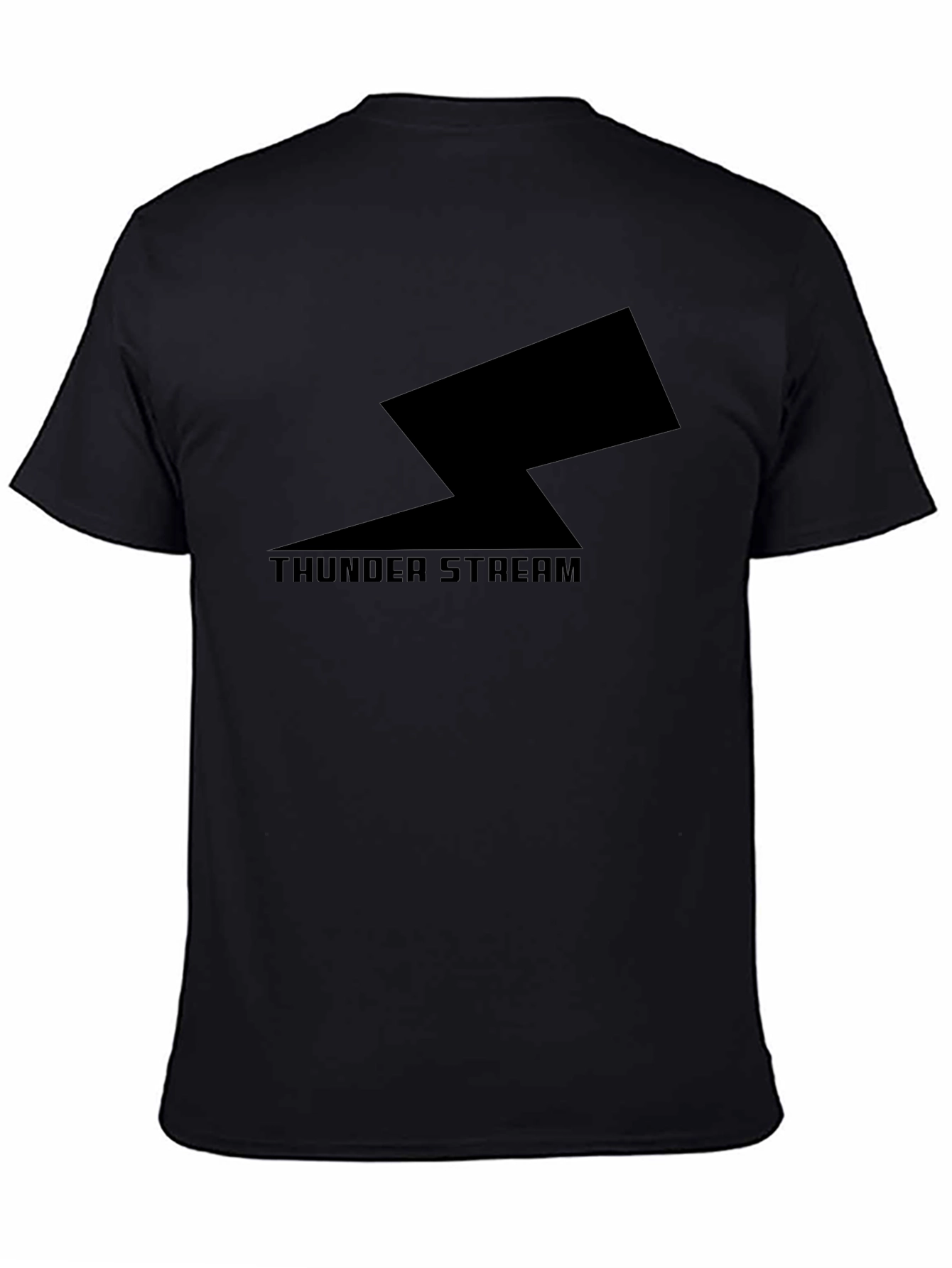 Thunder Stream Black Graphic Tee