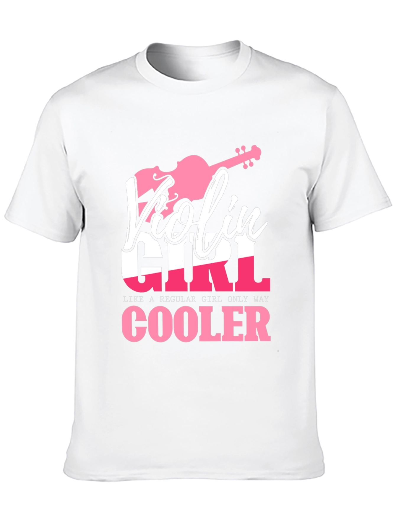 Violin Girl T-Shirt - Musicians Gift