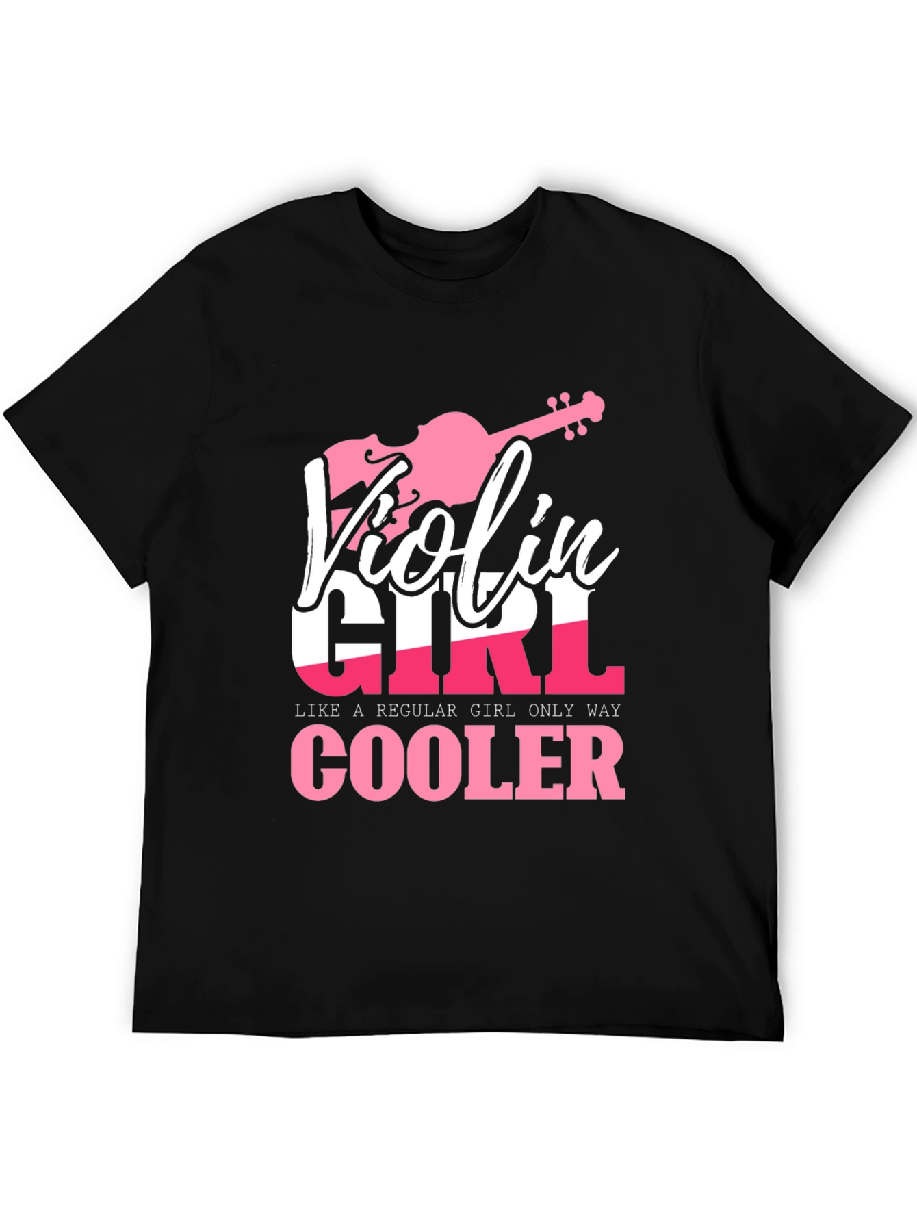 Violin Girl T-Shirt - Musicians Gift