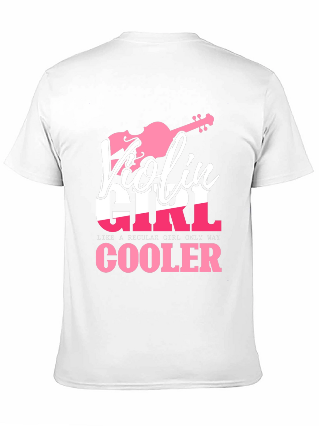 Violin Girl T-Shirt - Musicians Gift