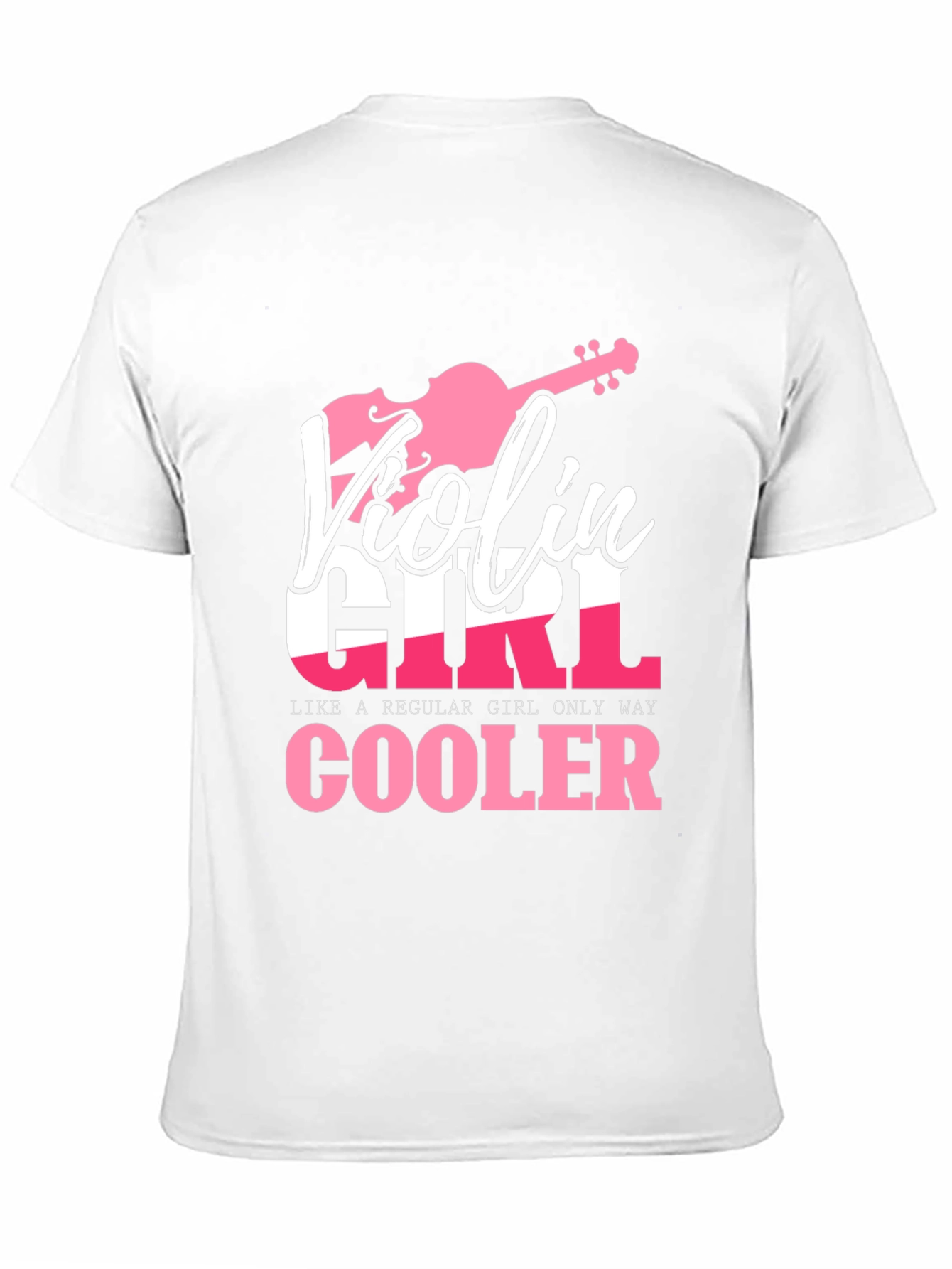 Violin Girl T-Shirt - Musicians Gift