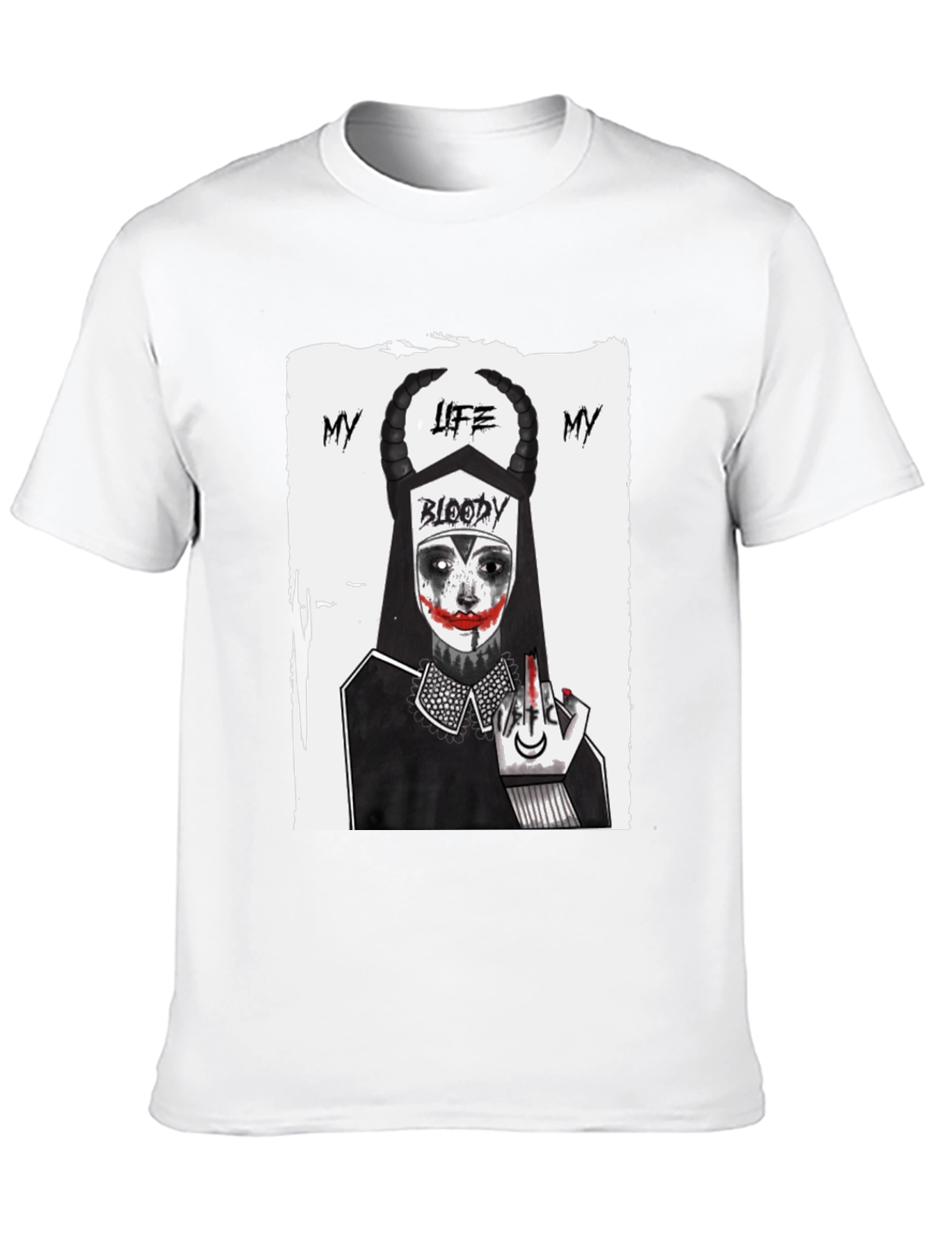 Bloody Life Graphic Tee