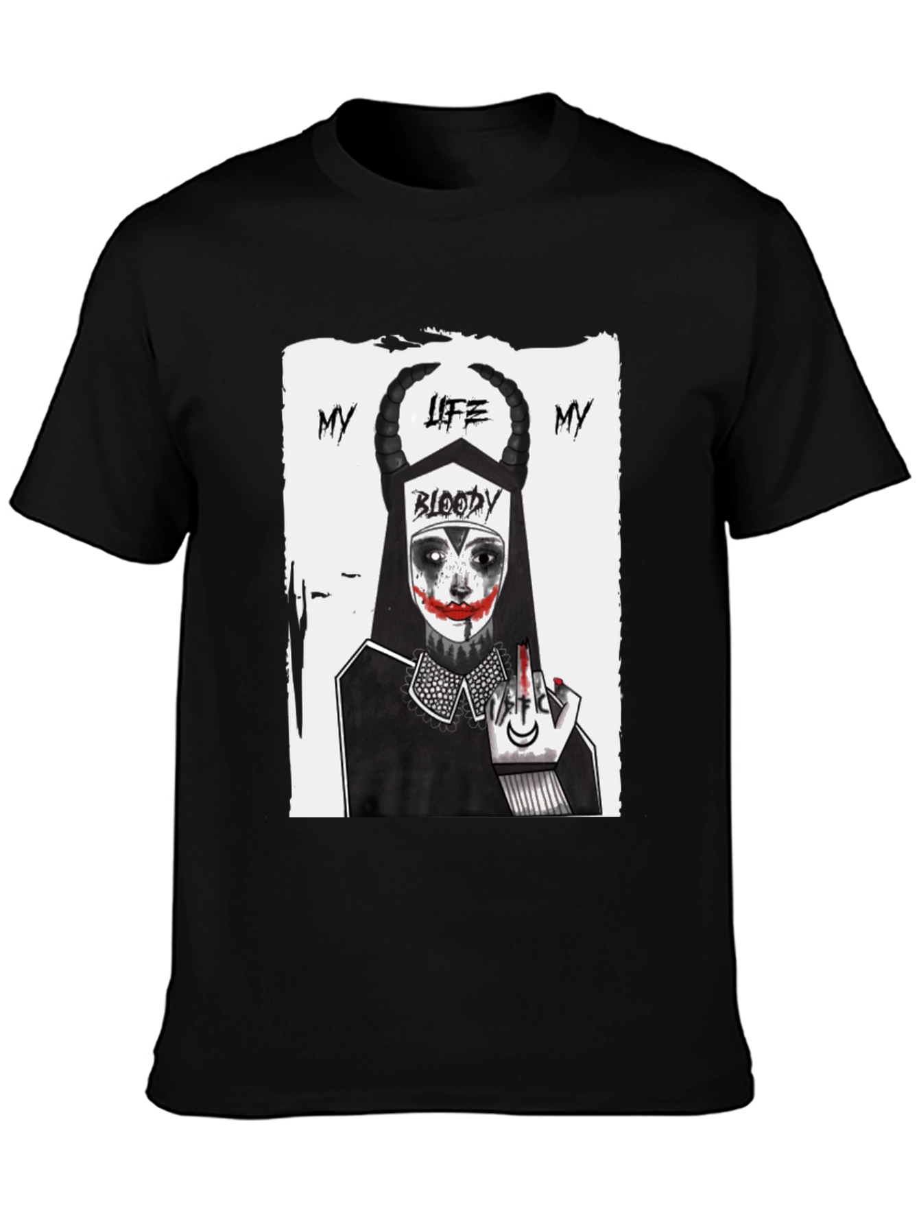 Bloody Life Graphic Tee