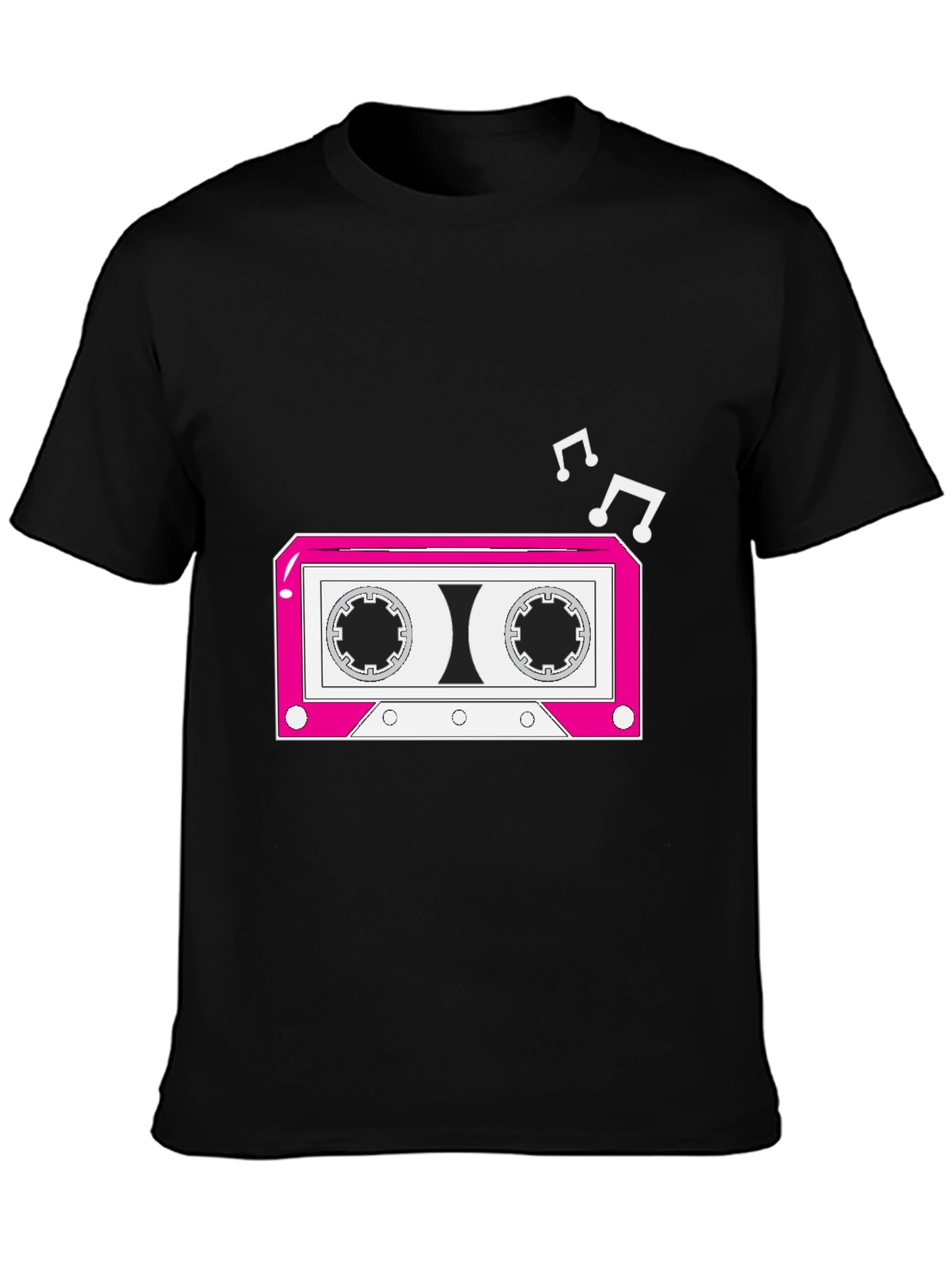 Retro Cassette Tape Graphic Tee - Music Lovers Shirt