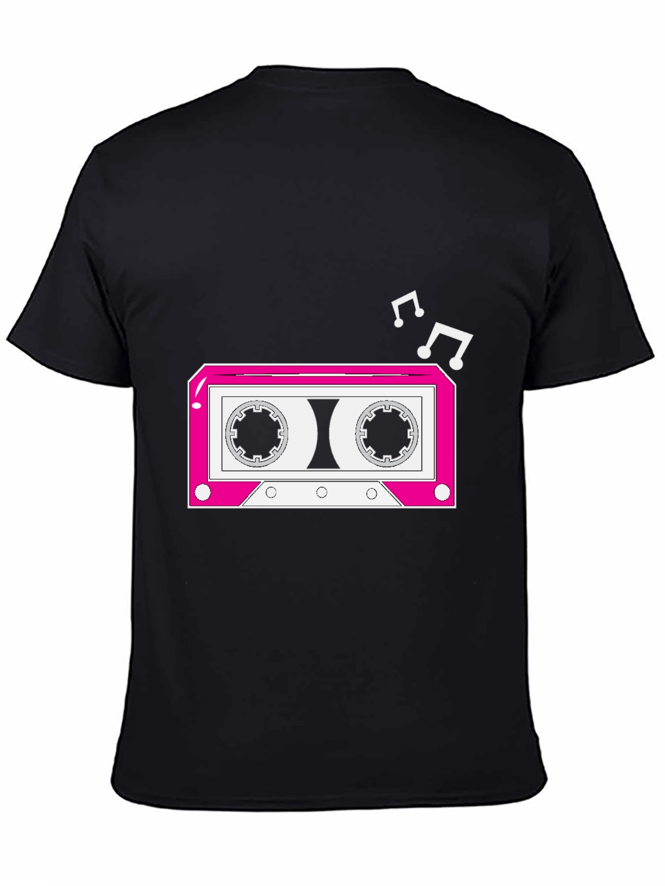 Retro Cassette Tape Graphic Tee - Music Lovers Shirt