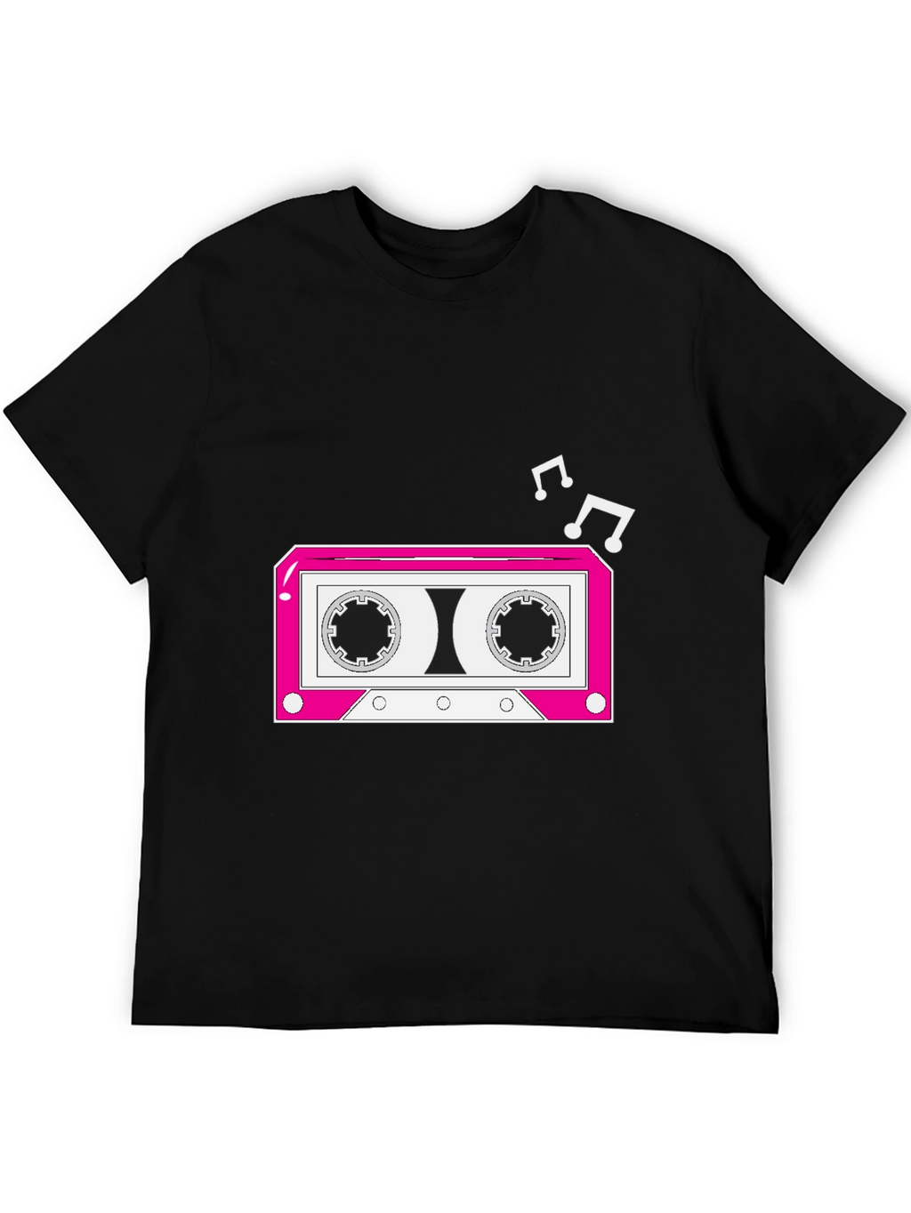 Retro Cassette Tape Graphic Tee - Music Lovers Shirt