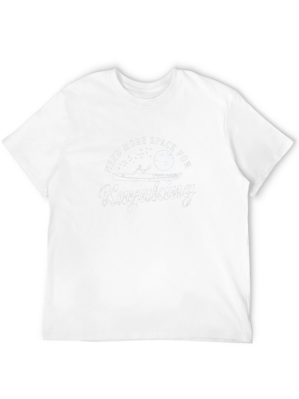 Need More Space For Kayaking Black T-Shirt