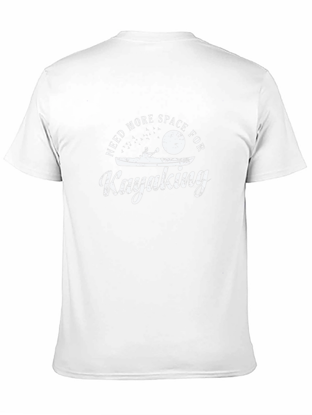 Need More Space For Kayaking Black T-Shirt