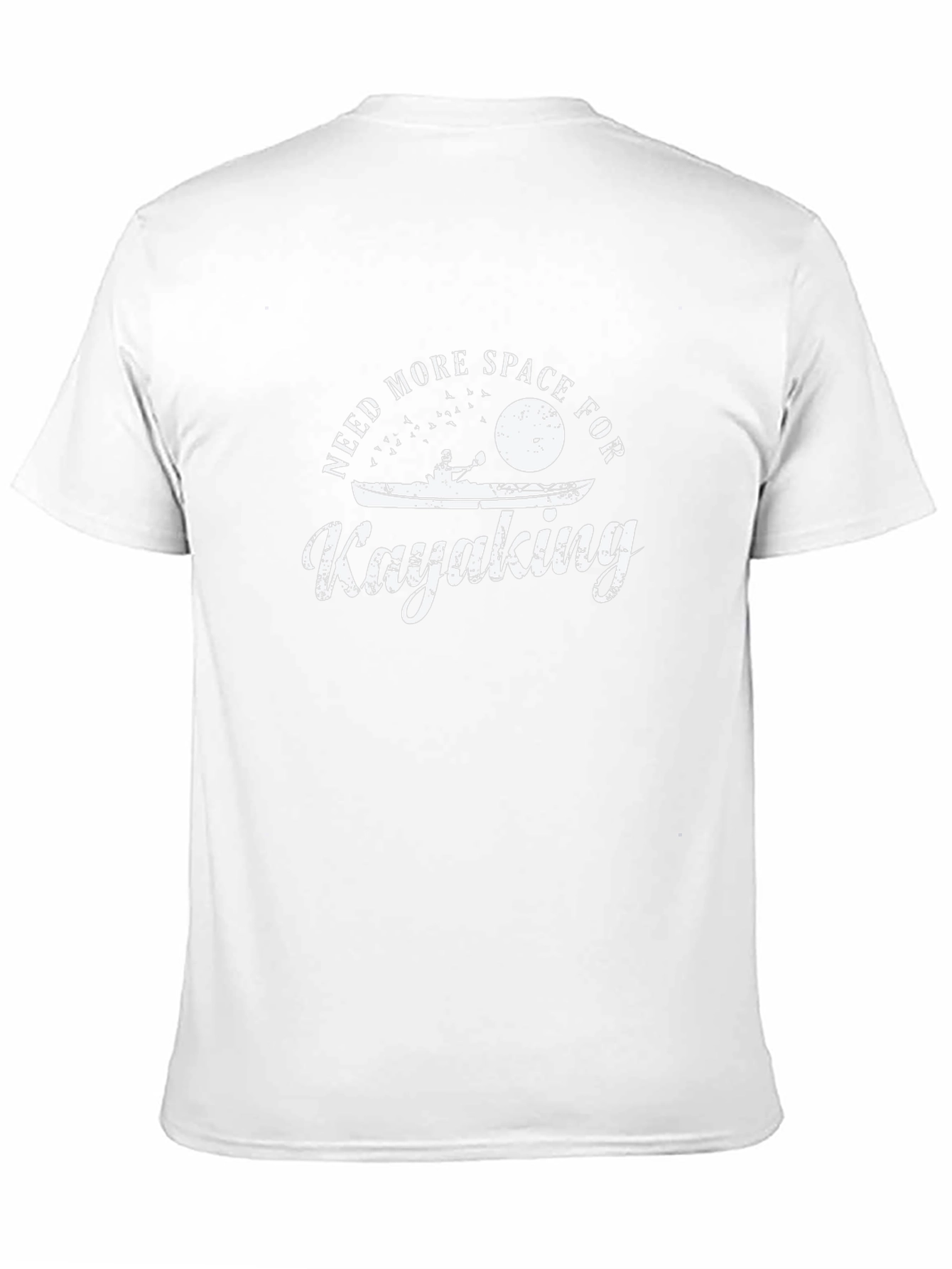 Need More Space For Kayaking Black T-Shirt