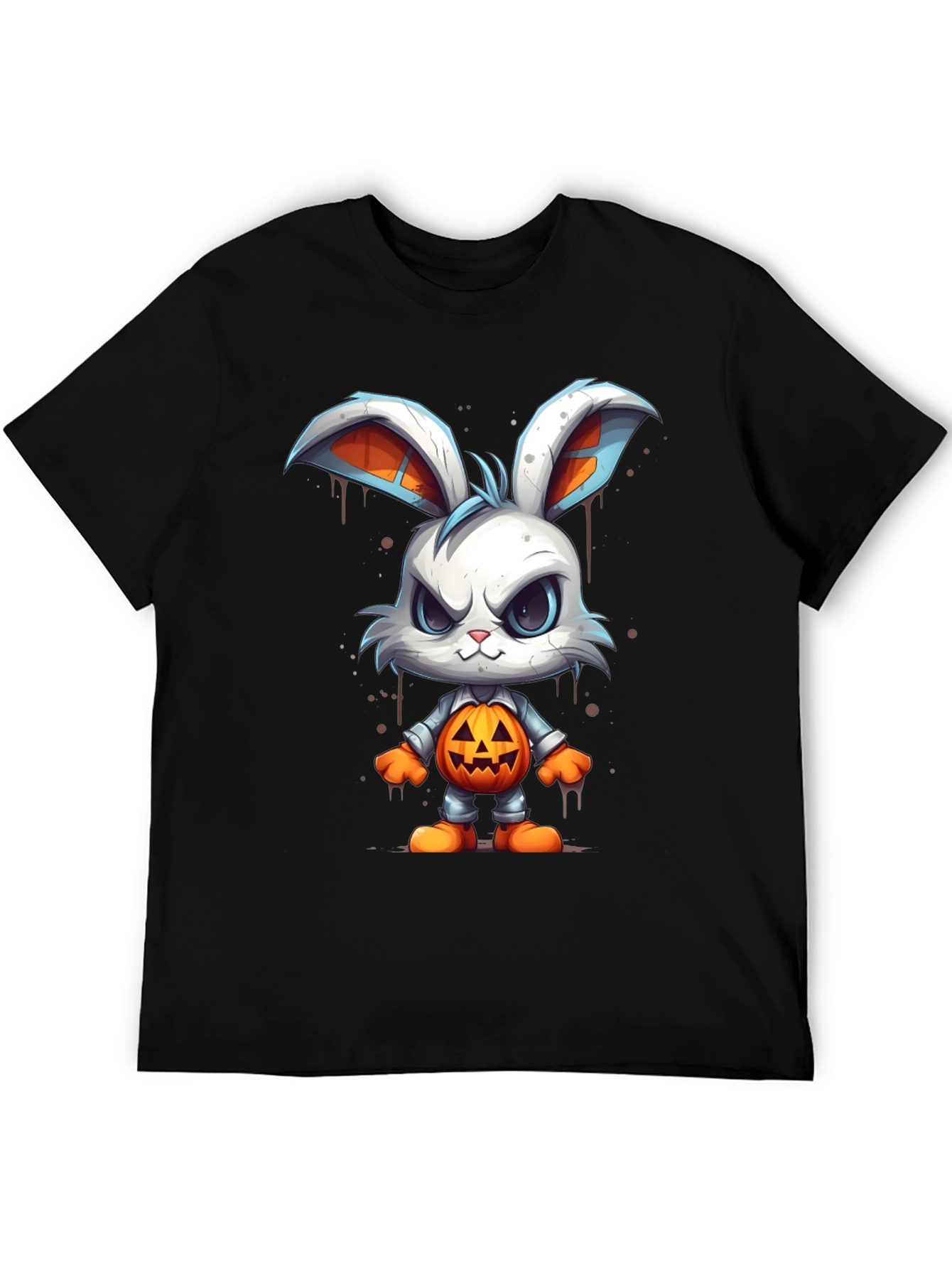 Halloween Bunny T-Shirt - Spooky Rabbit Design