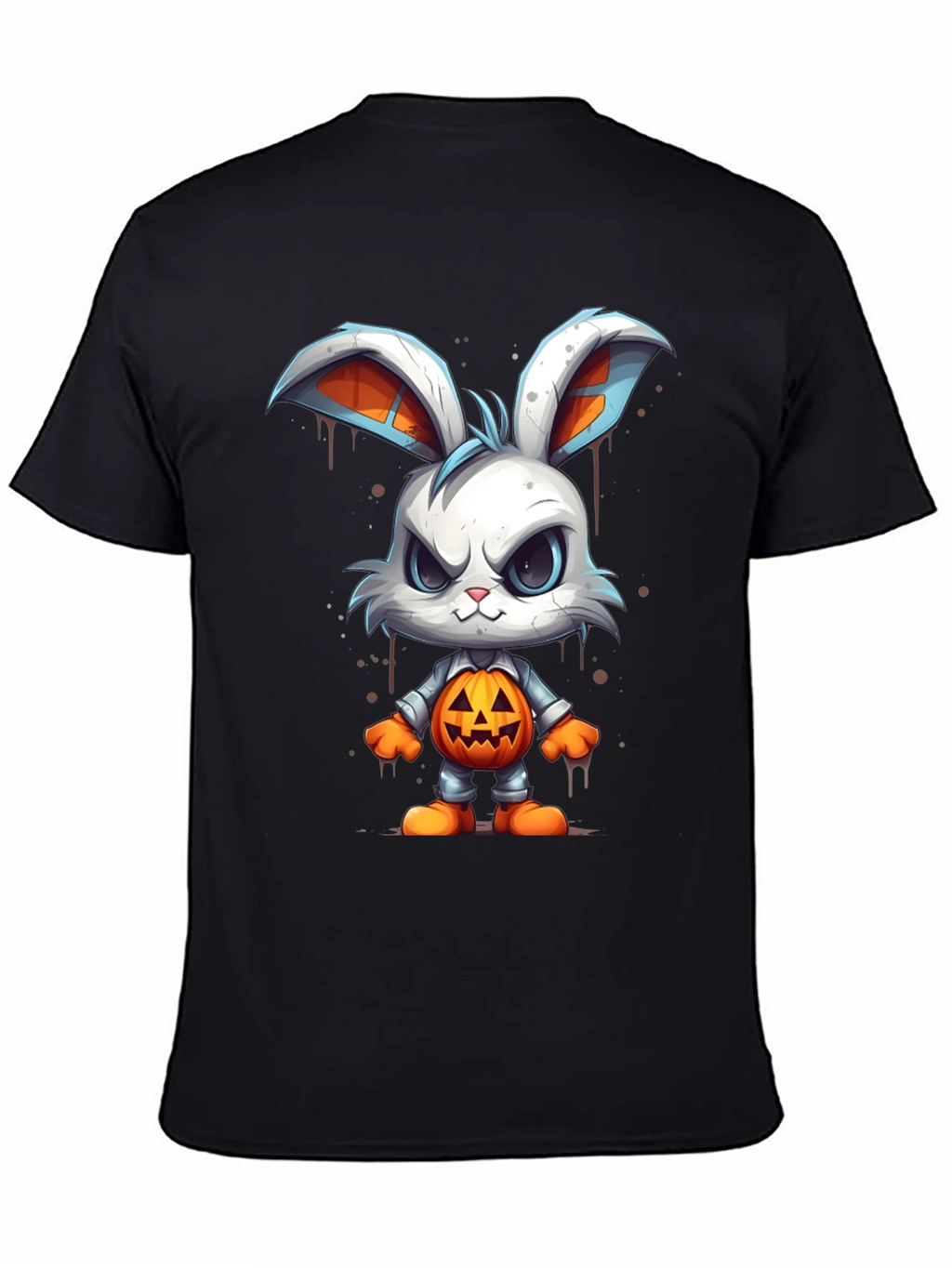 Halloween Bunny T-Shirt - Spooky Rabbit Design