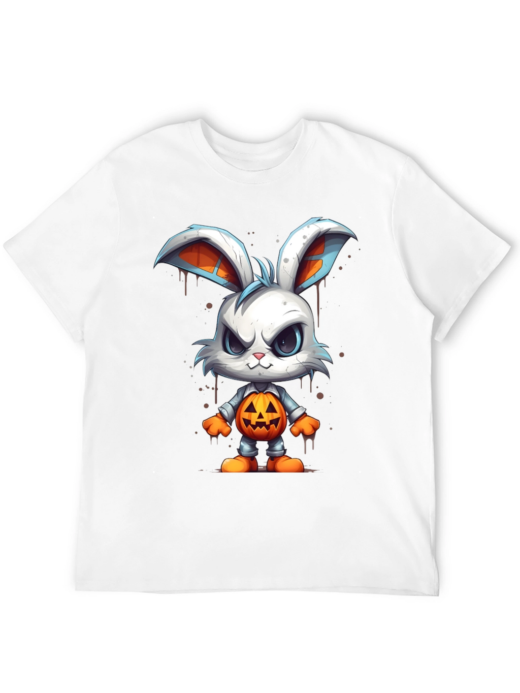 Halloween Bunny T-Shirt - Spooky Rabbit Design
