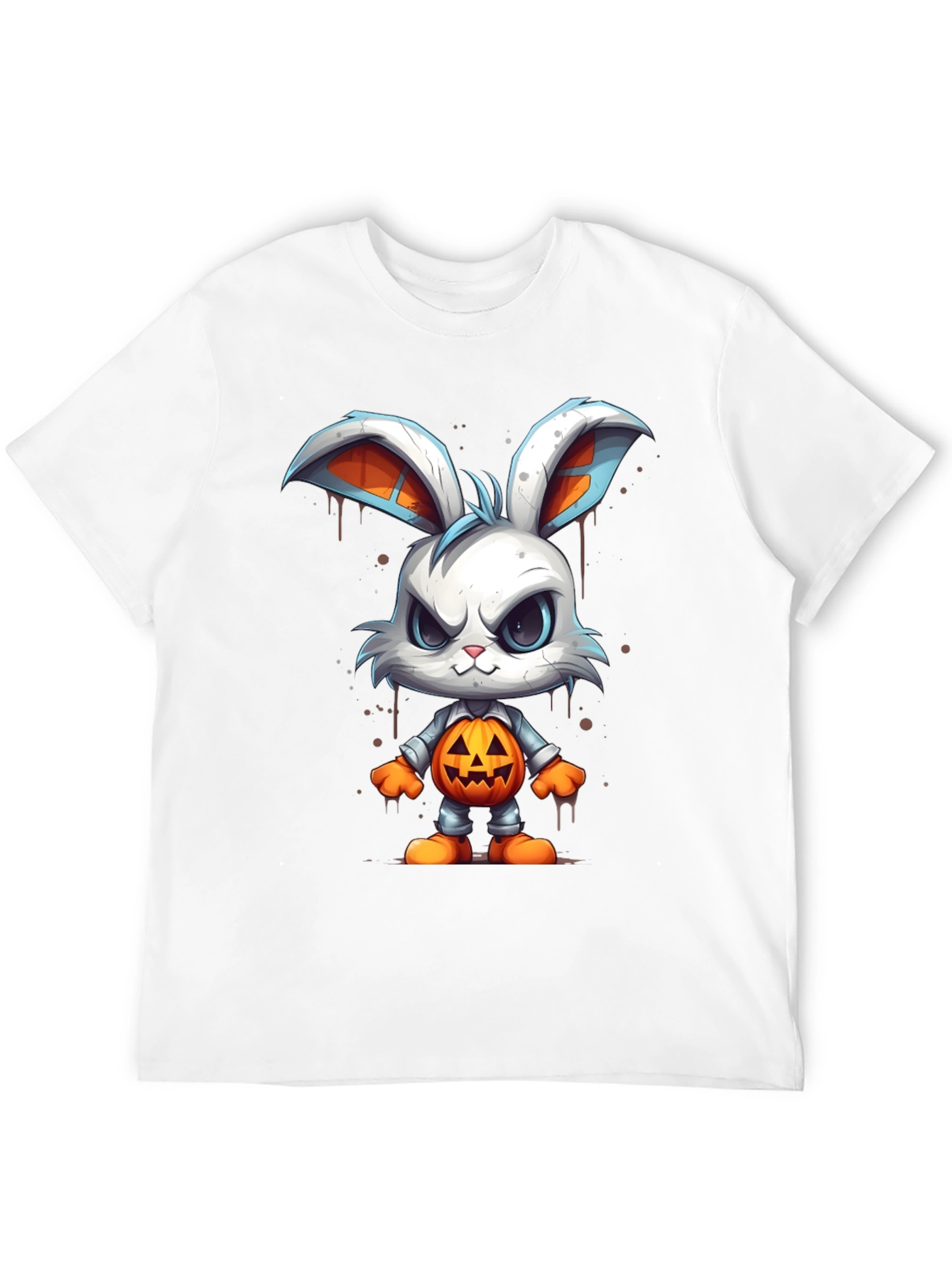 Halloween Bunny T-Shirt - Spooky Rabbit Design