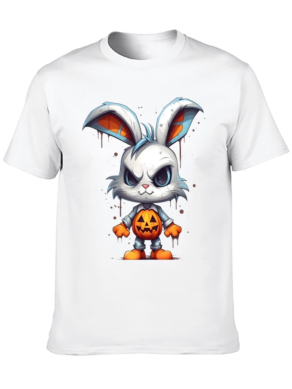 Halloween Bunny T-Shirt - Spooky Rabbit Design