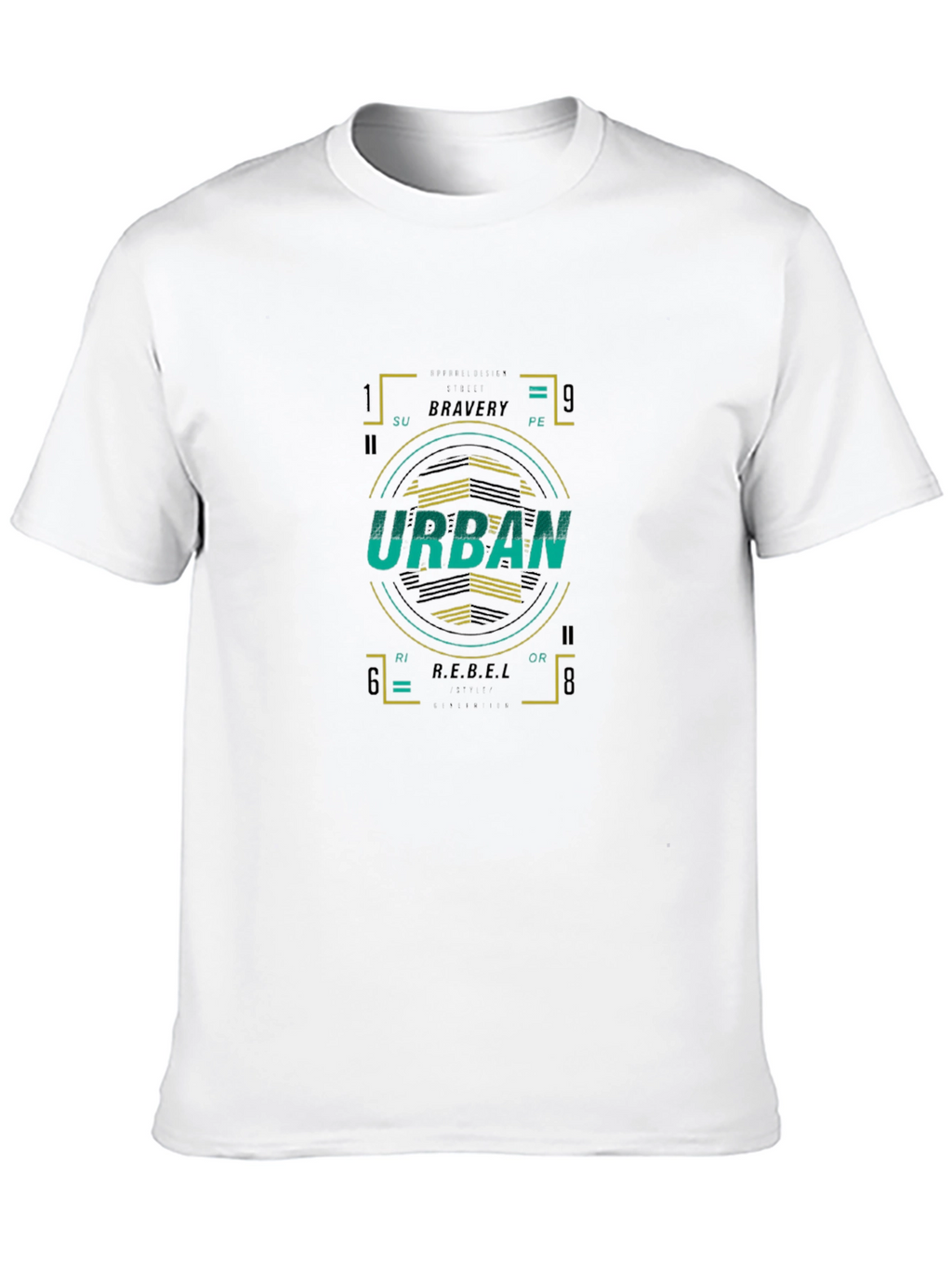 Urban Graphic Print Tee - Modern Streetwear