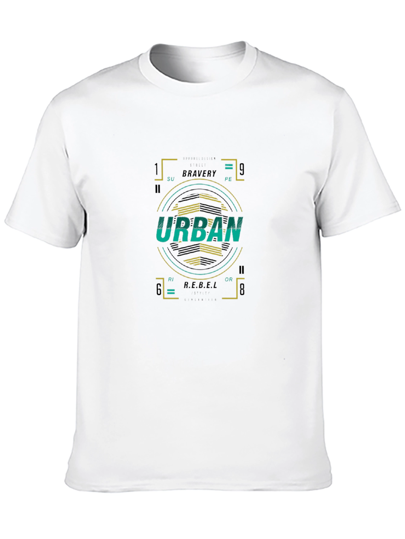 Urban Graphic Print Tee - Modern Streetwear