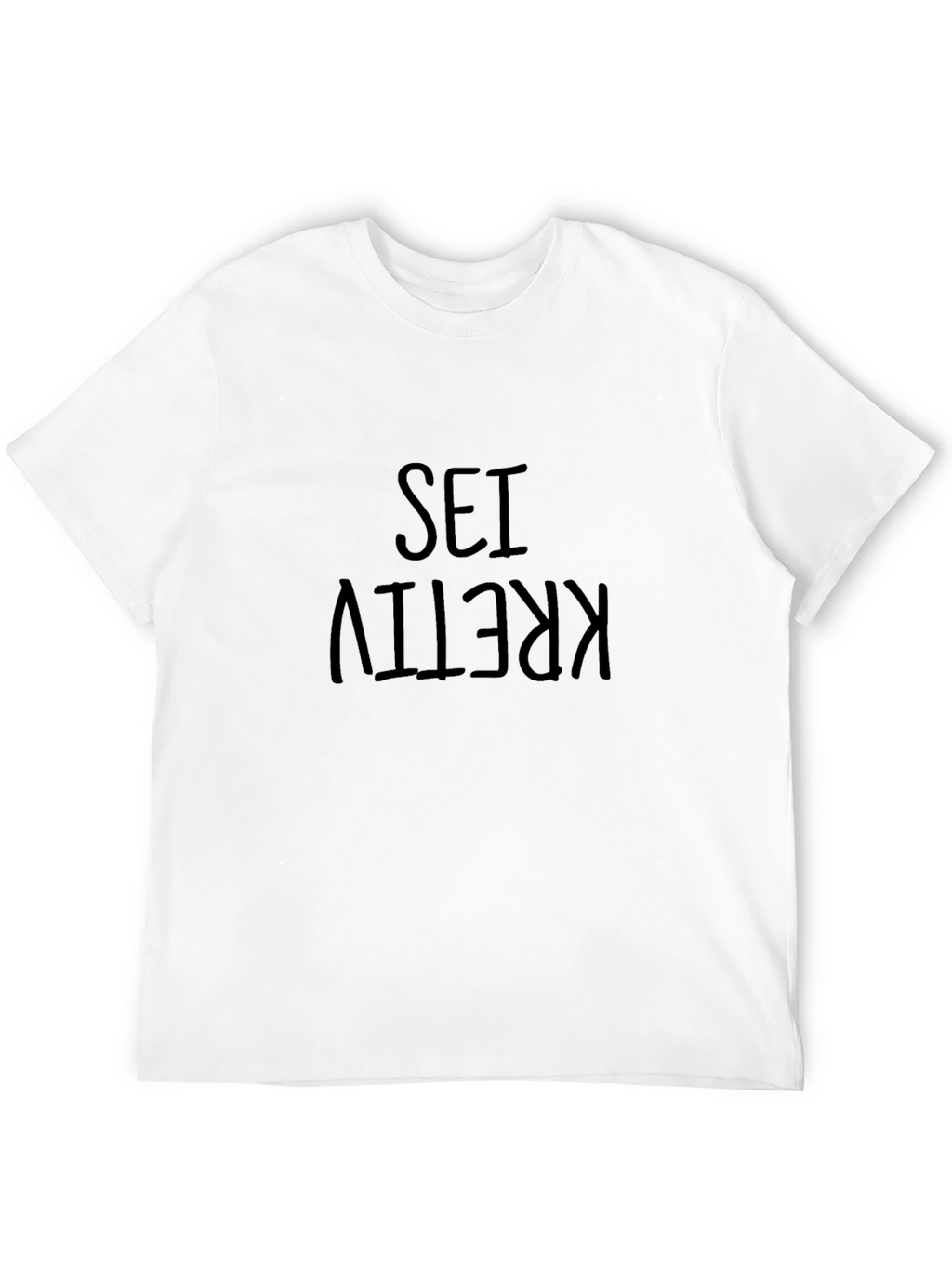 Be Creative Graphic Tee - Black Unisex T-Shirt