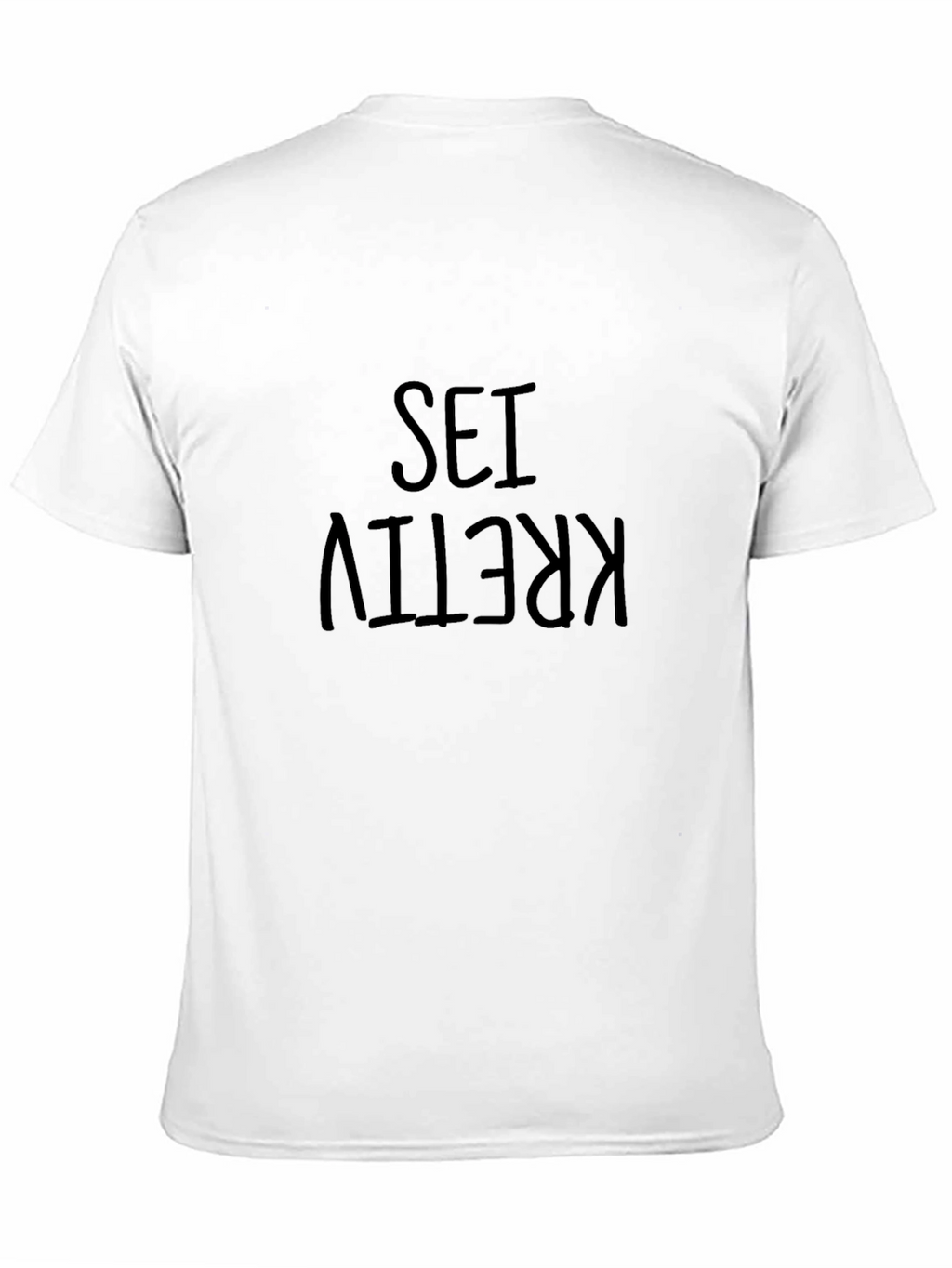 Be Creative Graphic Tee - Black Unisex T-Shirt
