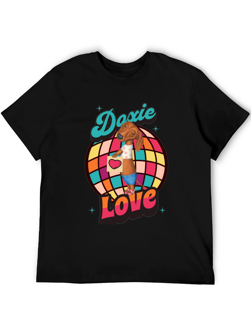 Doxie Love T-Shirt - Dachshund Graphic Tee