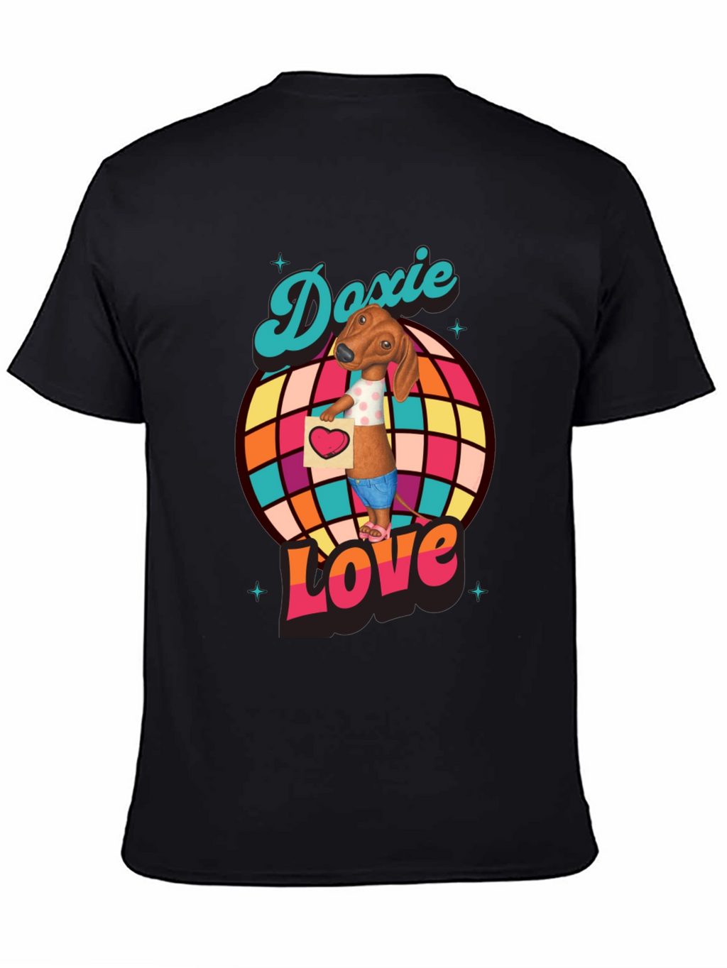 Doxie Love T-Shirt - Dachshund Graphic Tee