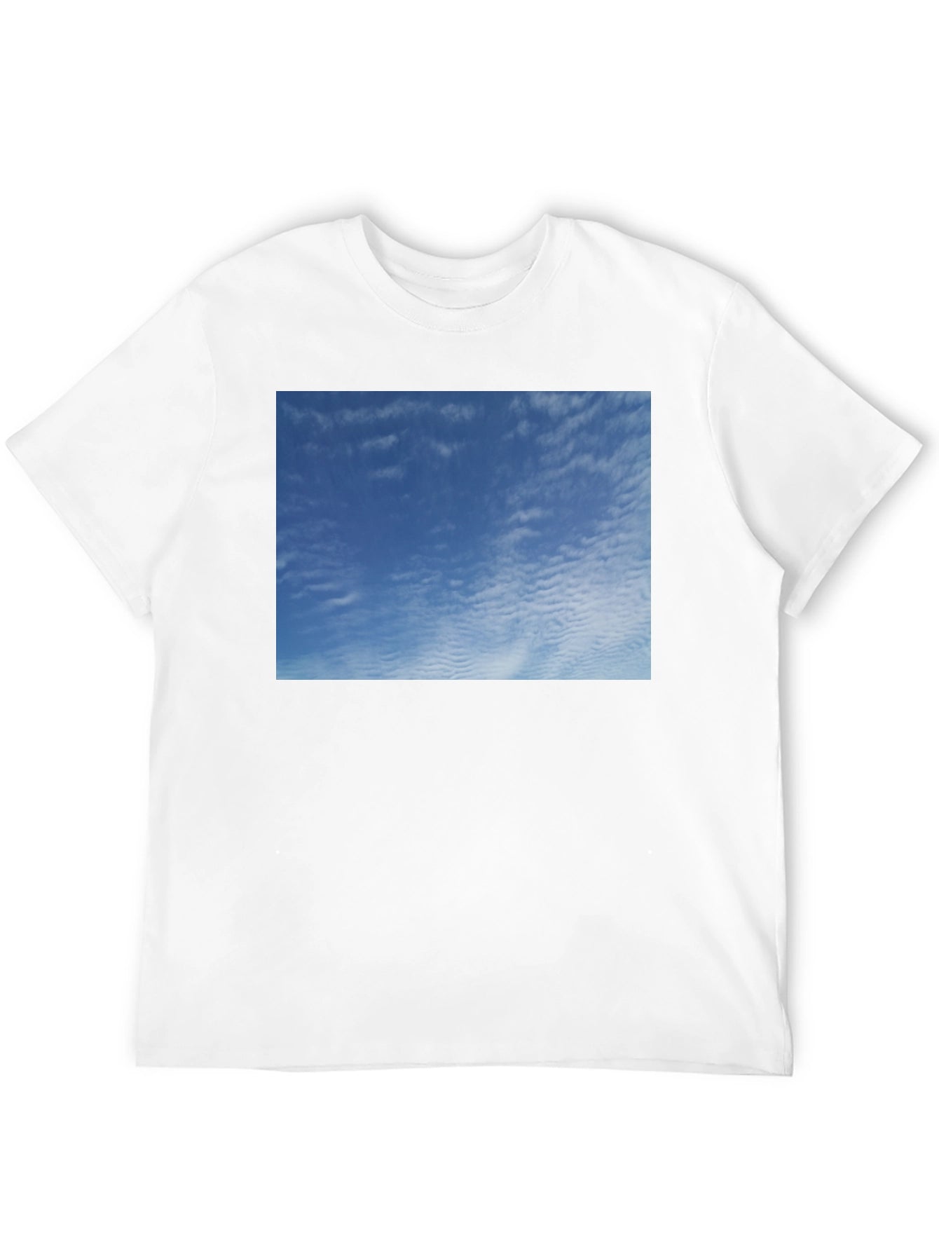 Blue Sky Graphic Tee - Soft Cotton Comfort