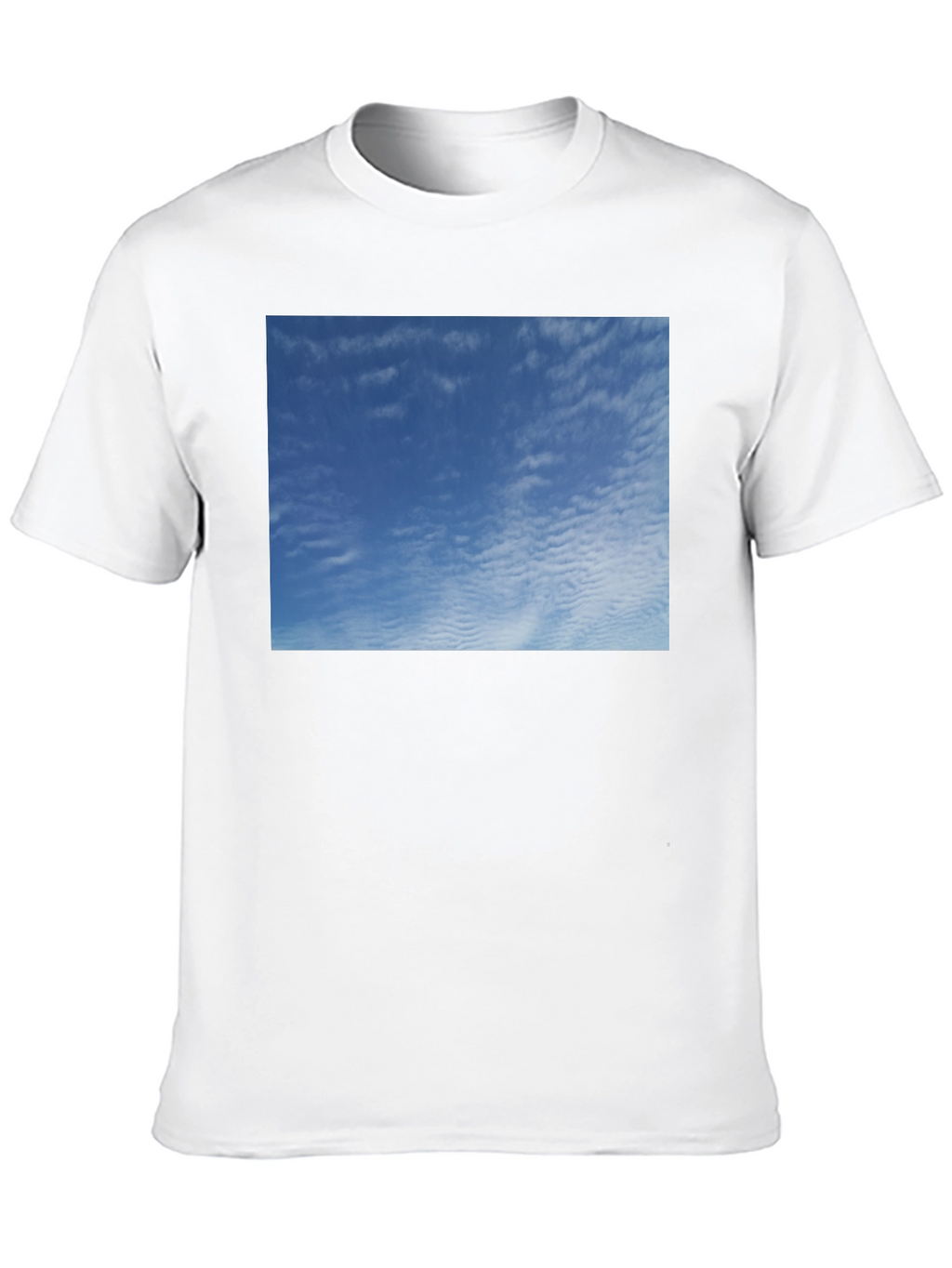 Blue Sky Graphic Tee - Soft Cotton Comfort