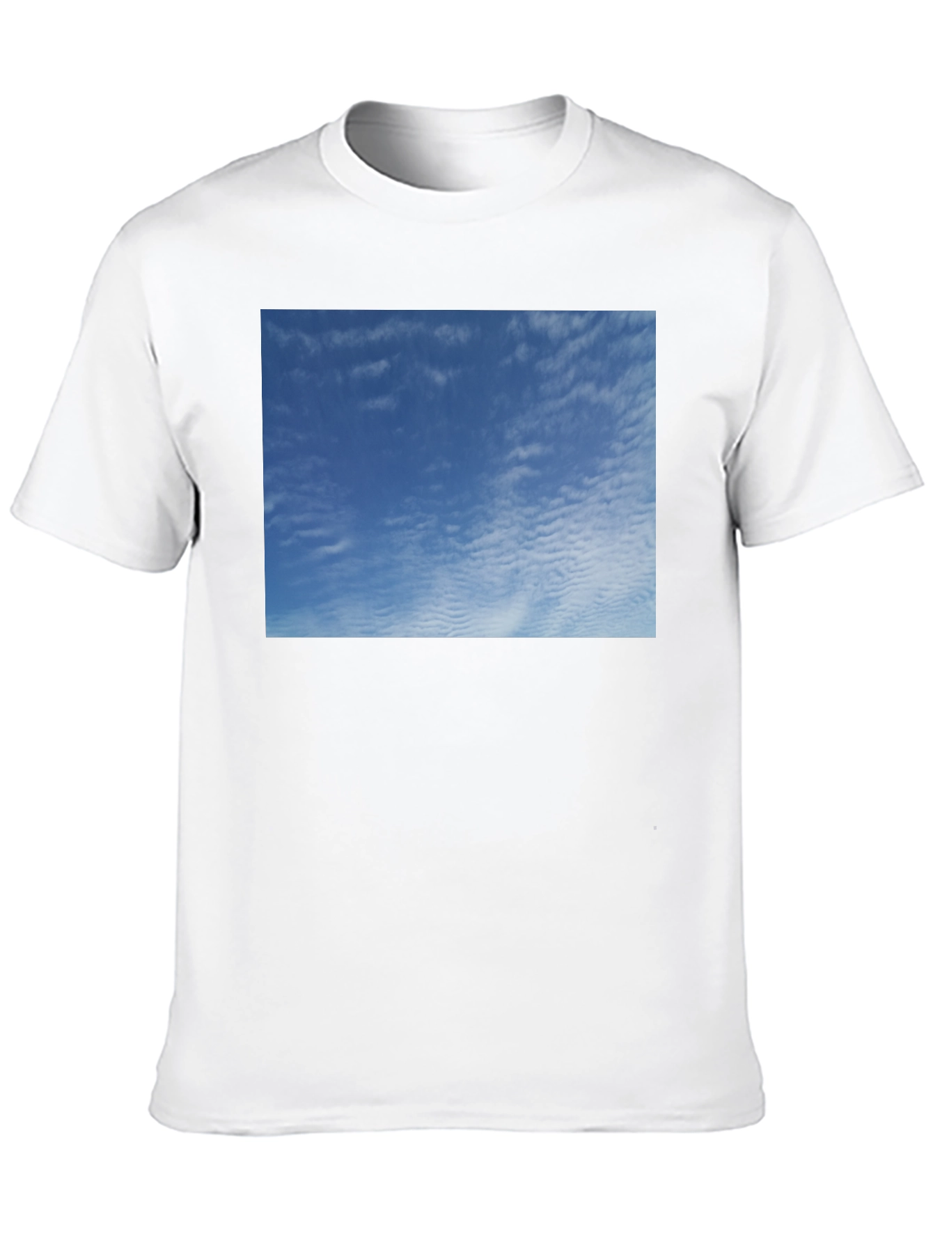Blue Sky Graphic Tee - Soft Cotton Comfort