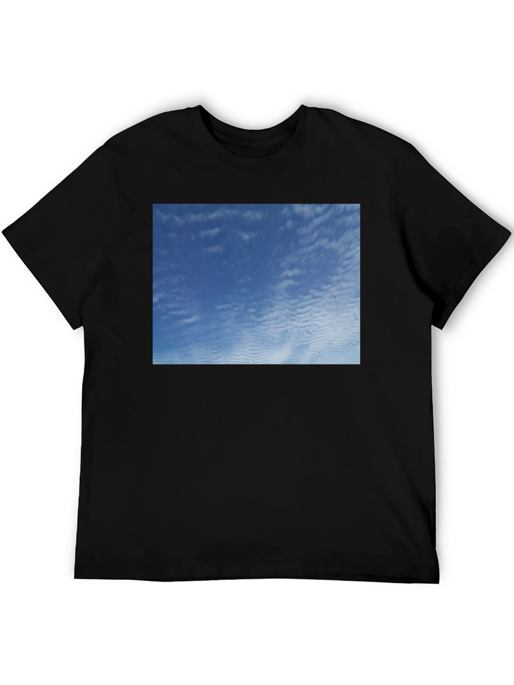 Blue Sky Graphic Tee - Soft Cotton Comfort