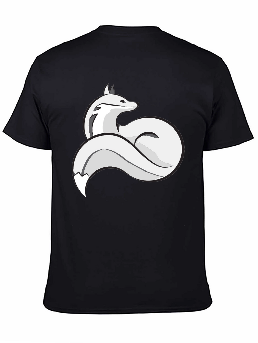 Fox Graphic T-Shirt - Stylish Crew Neck Tee