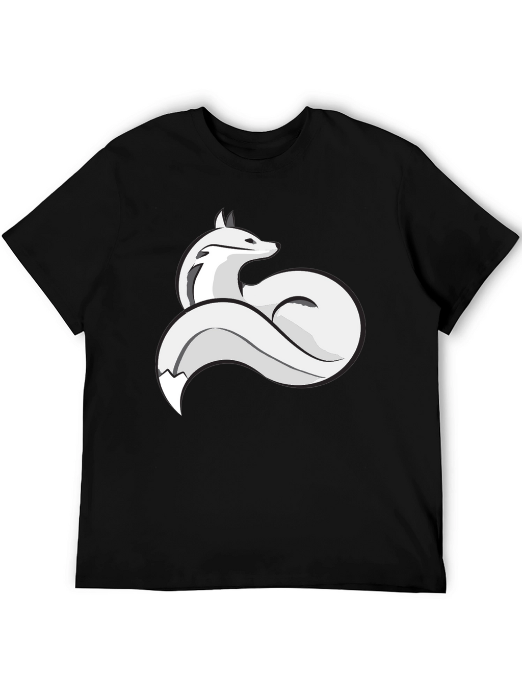 Fox Graphic T-Shirt - Stylish Crew Neck Tee