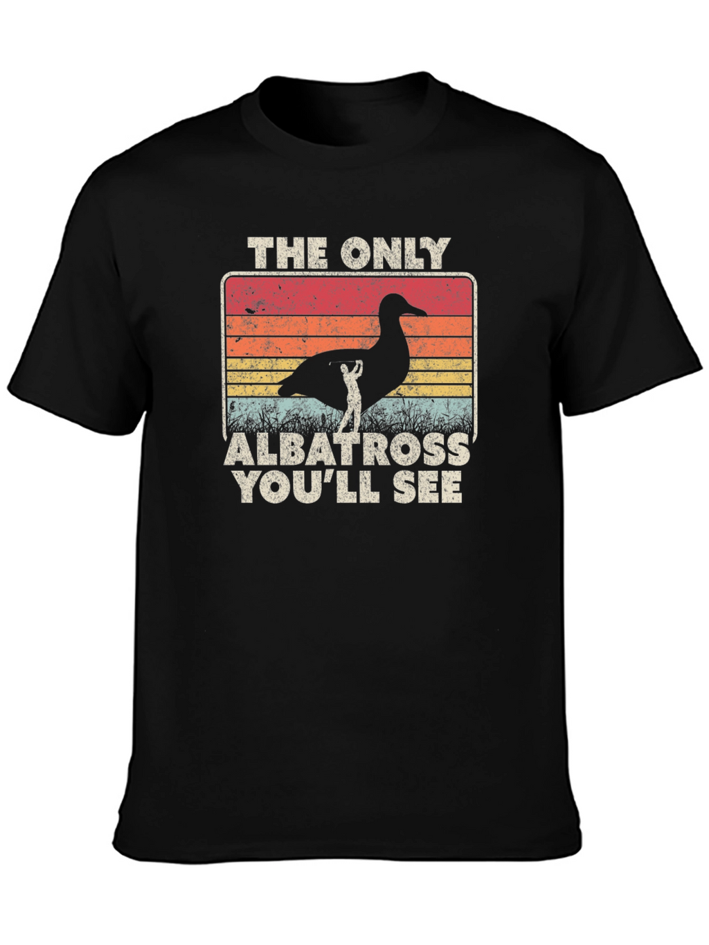 Albatross Golf T-Shirt - Unique Humor Tee