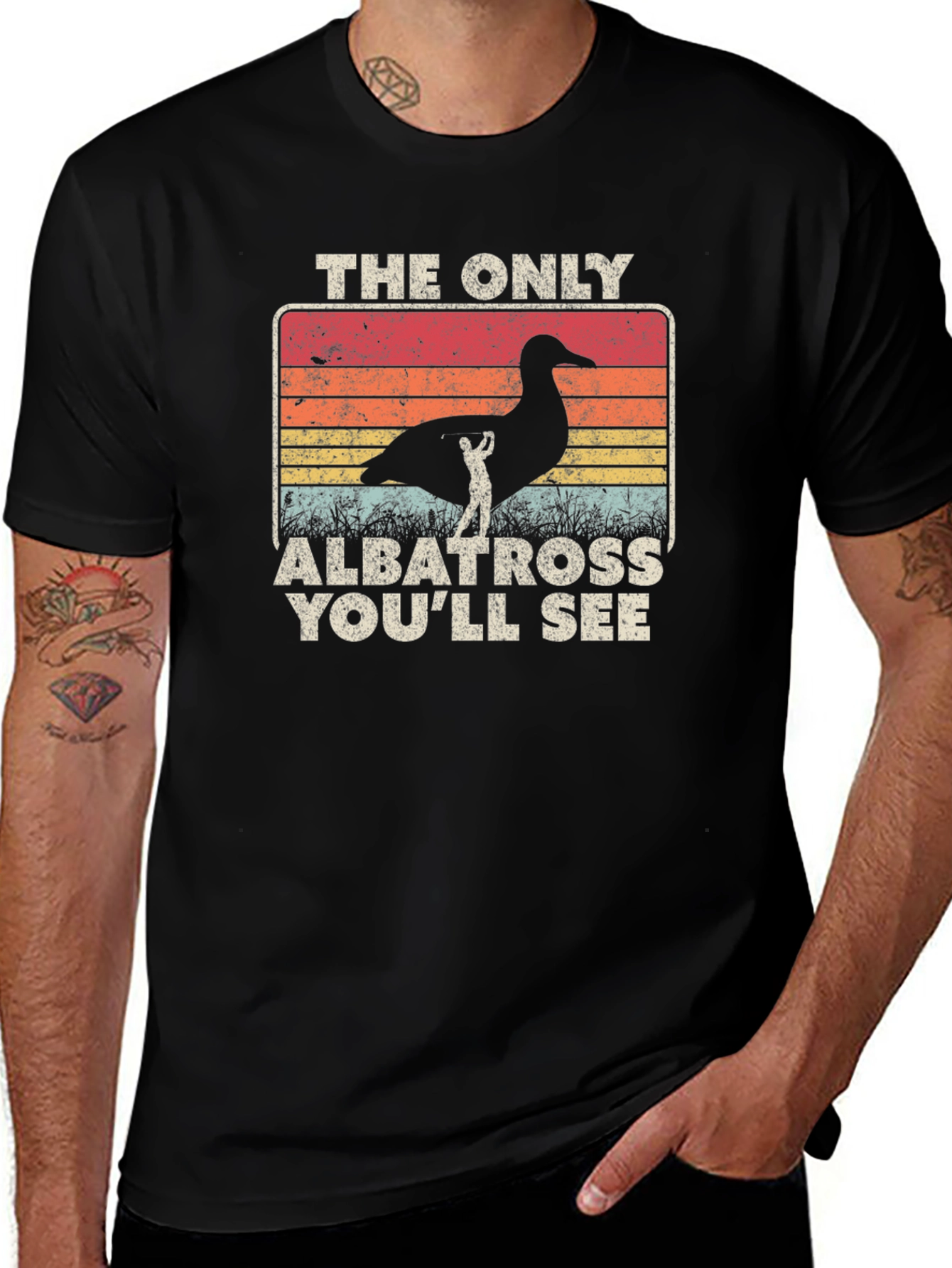 Albatross Golf T-Shirt - Unique Humor Tee