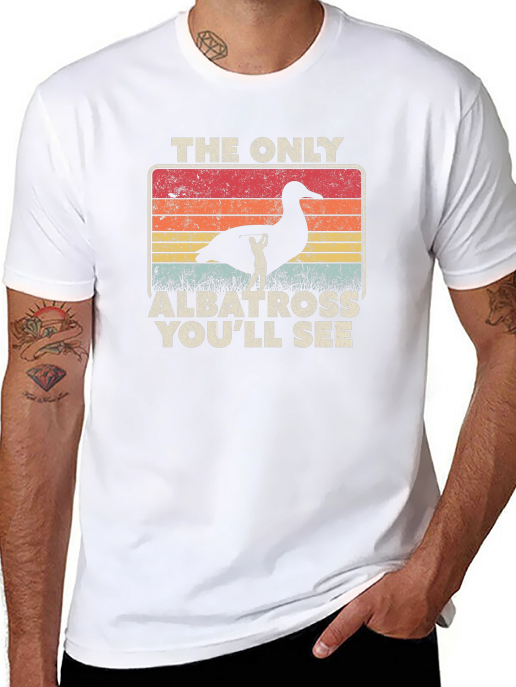 Albatross Golf T-Shirt - Unique Humor Tee