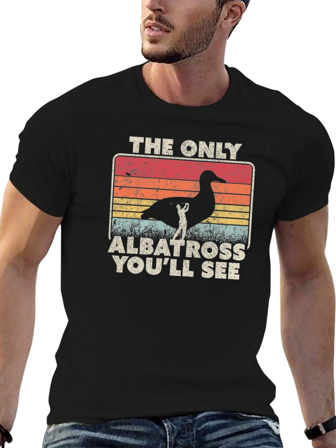 Albatross Golf T-Shirt - Unique Humor Tee
