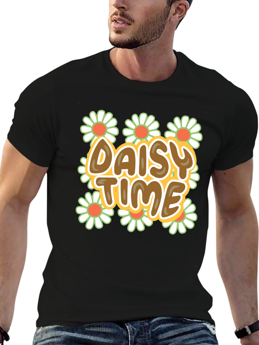 Daisy Time Graphic Print Tee