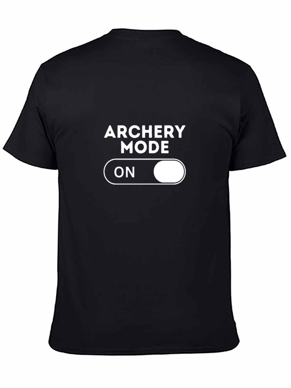 Archery Mode ON T-Shirt - Black Graphic Tee