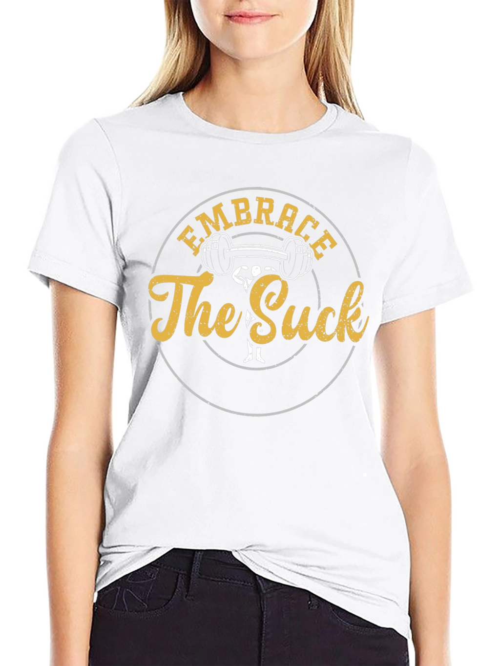 Embrace the Suck Gym T-Shirt - Black