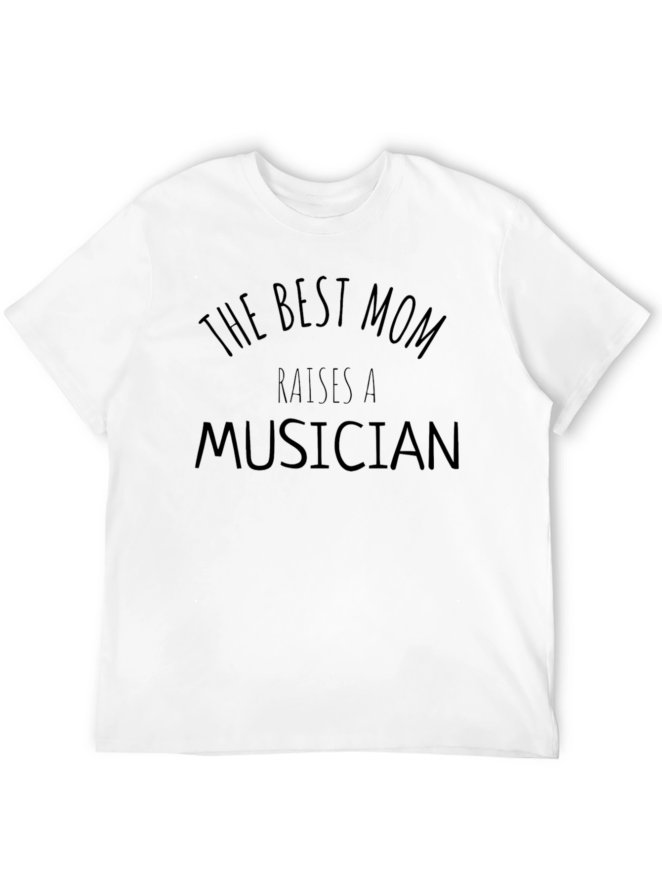 Best Mom Raises a Musician Graphic T-Shirt
