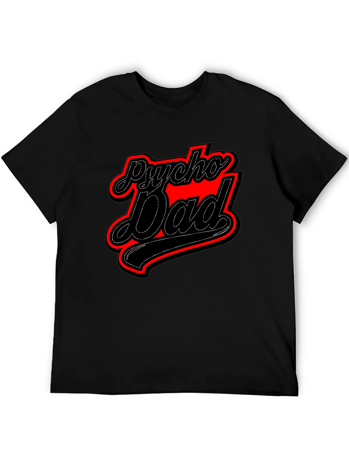 Psycho Dad Graphic Tee - Funny Mens T-Shirt