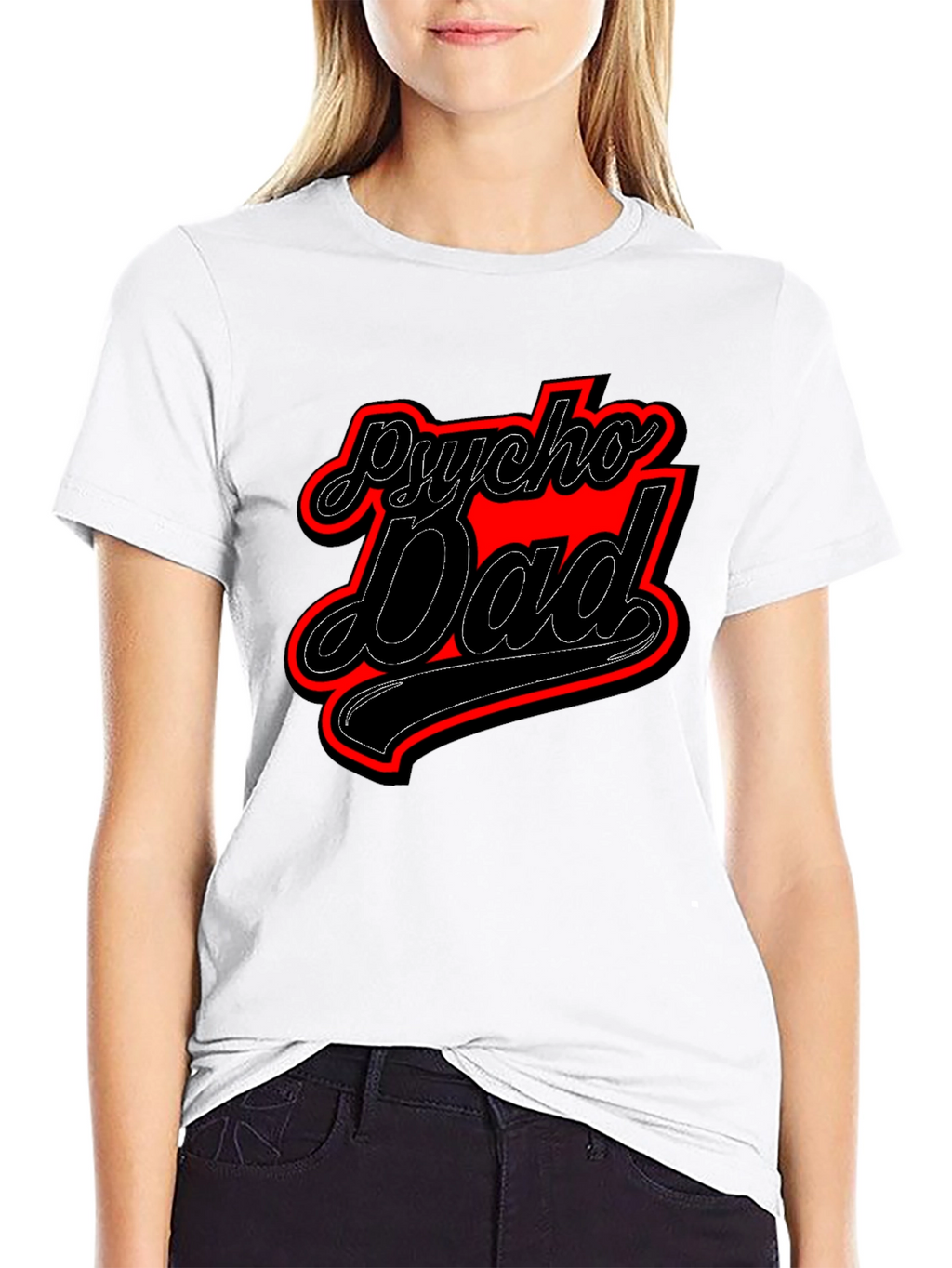 Psycho Dad Graphic Tee - Funny Mens T-Shirt