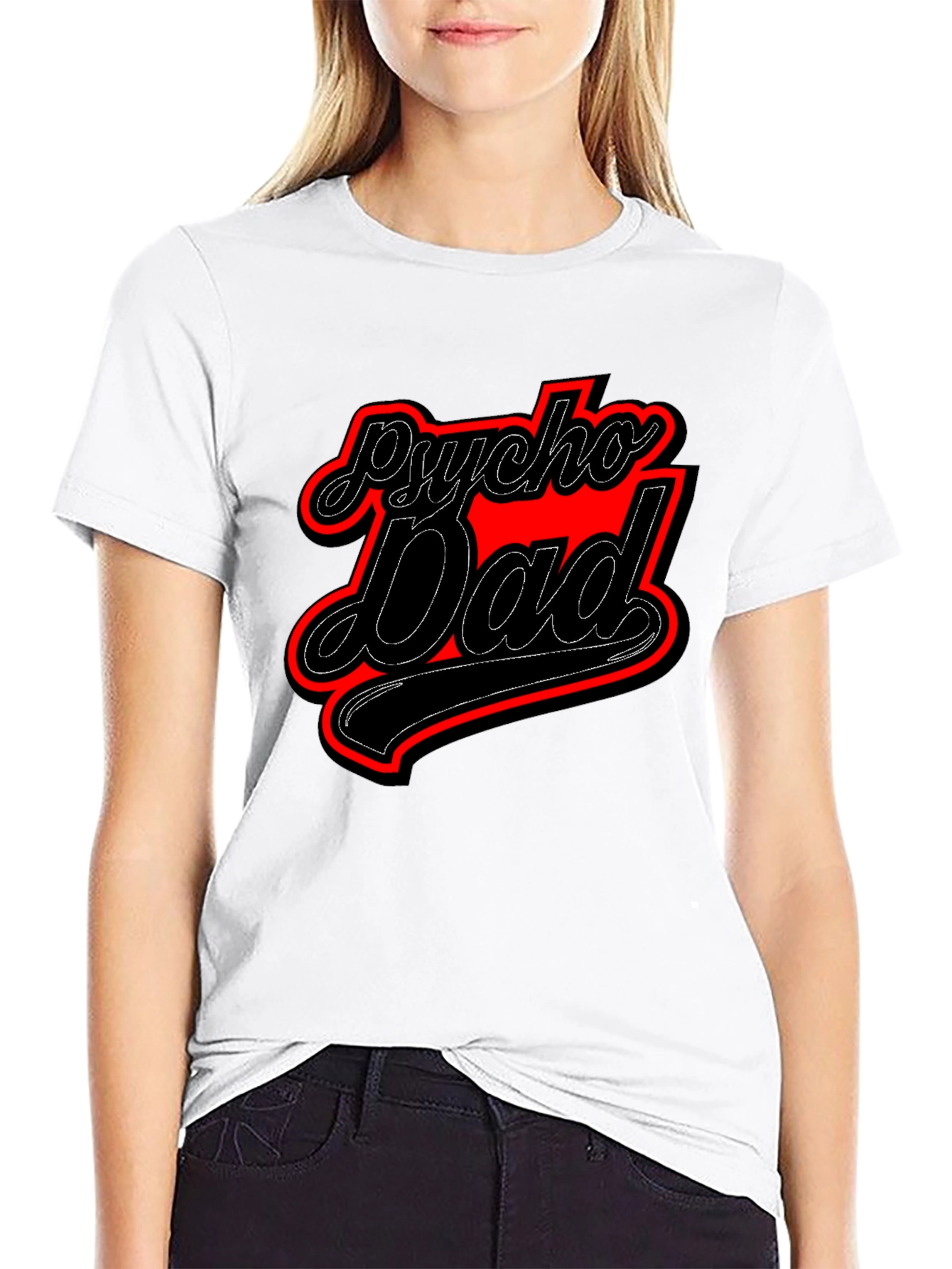 Psycho Dad Graphic Tee - Funny Mens T-Shirt