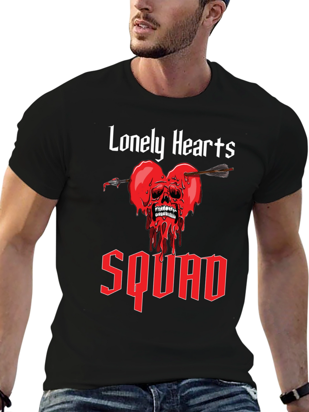 Lonely Hearts Squad Graphic T-Shirt