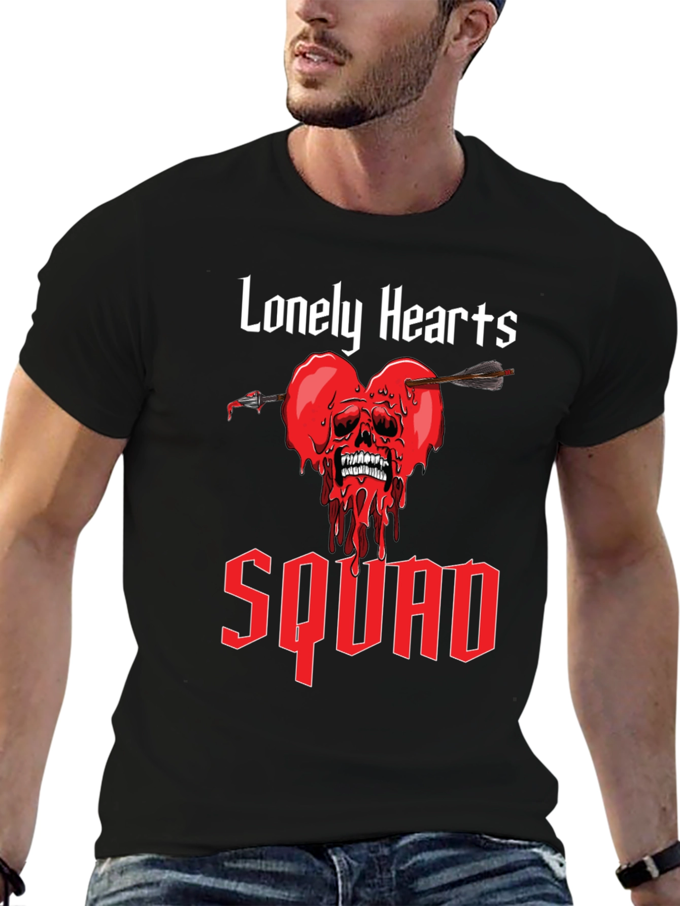 Lonely Hearts Squad Graphic T-Shirt