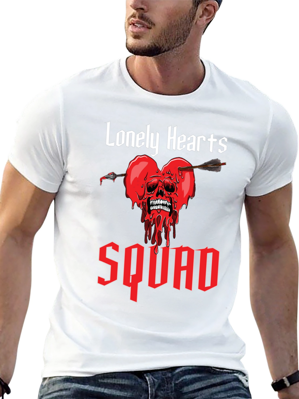 Lonely Hearts Squad Graphic T-Shirt