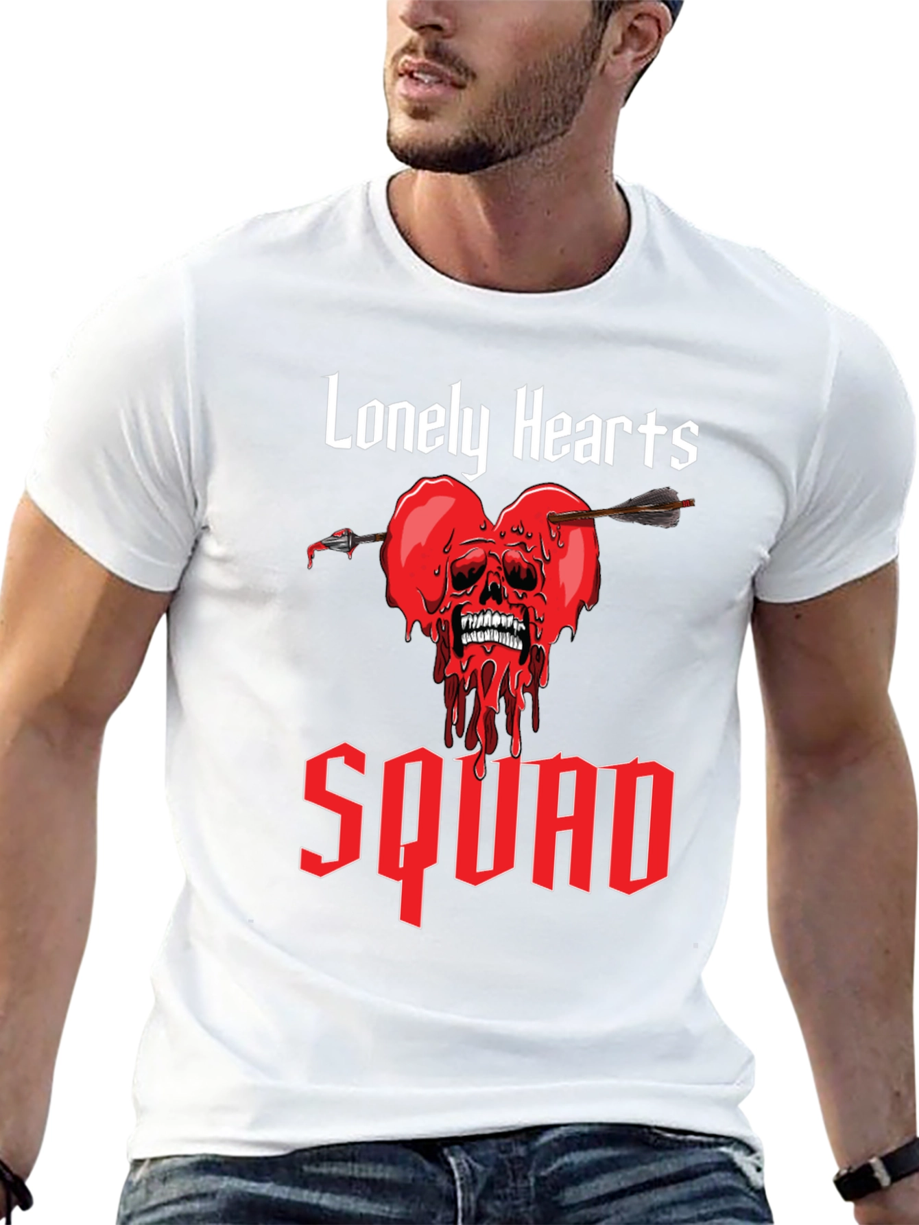Lonely Hearts Squad Graphic T-Shirt